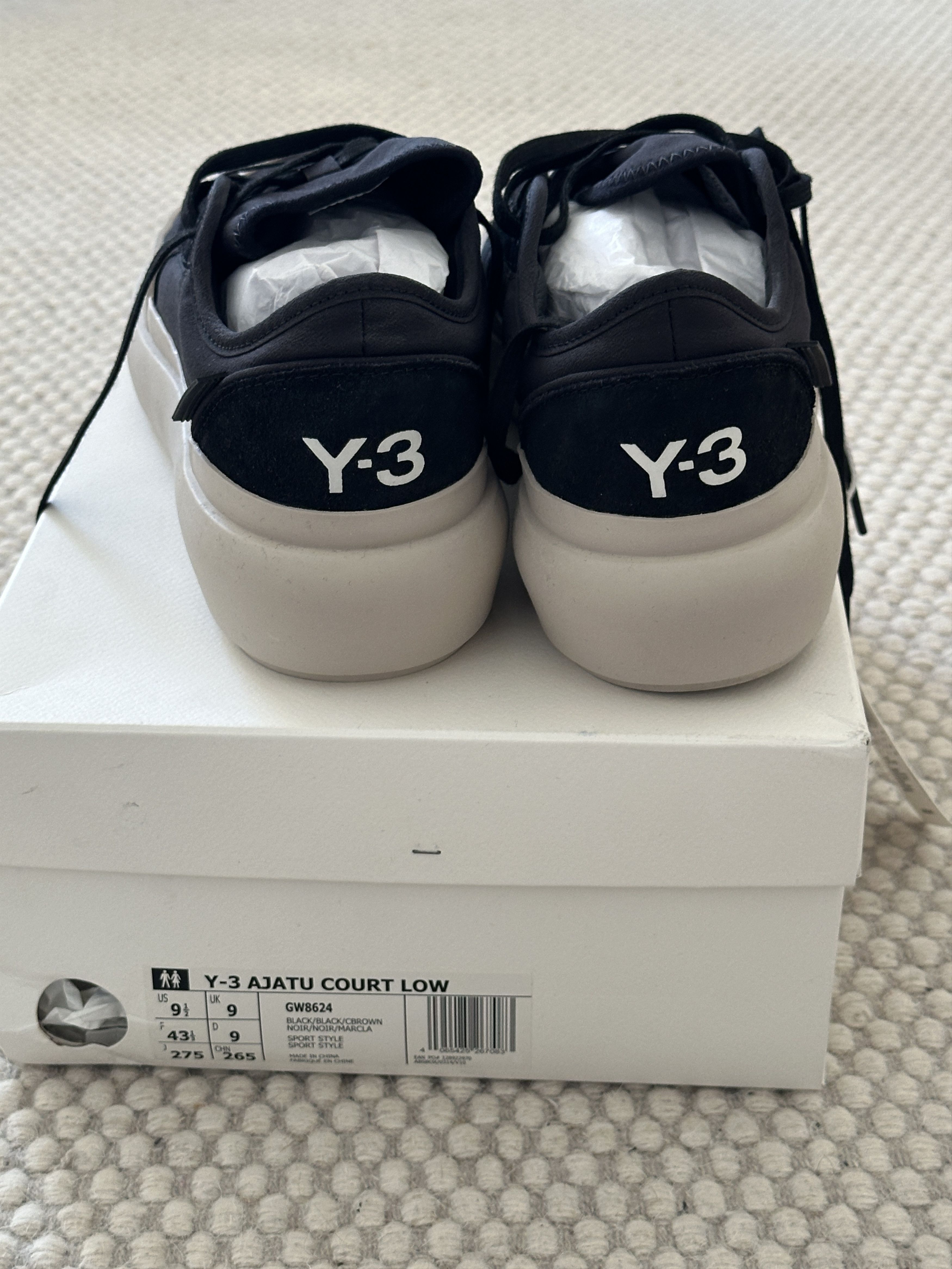 Adidas × Y-3 Y3 Ajatu court Low Size US 10 / EU 43 - 5 Thumbnail