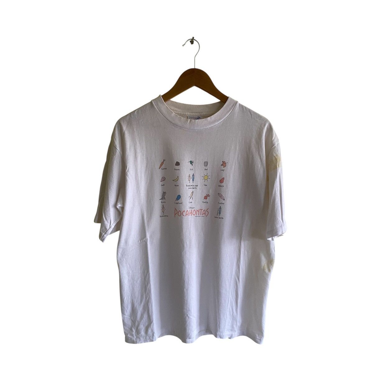 Other Vintage Disney Pocahontas Graphic T-Shirt Size US L / EU 52-54 / 3 - 1 Thumbnail