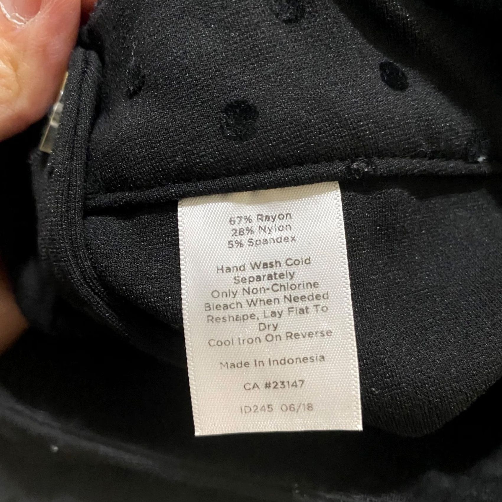 Talbots Talbots Pants Dress Pants Black 12P Petites Straight Flat Front Nylon Rayon Spandex Womens Professionals Carvy? Size 34" / US 12 / IT 48 - 4 Thumbnail