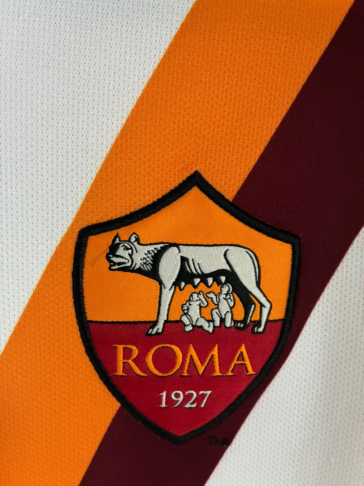 Nike Nike football tee AS Roma 00s Jersey soccer Size US M / EU 48-50 / 2 - 2 Thumbnail