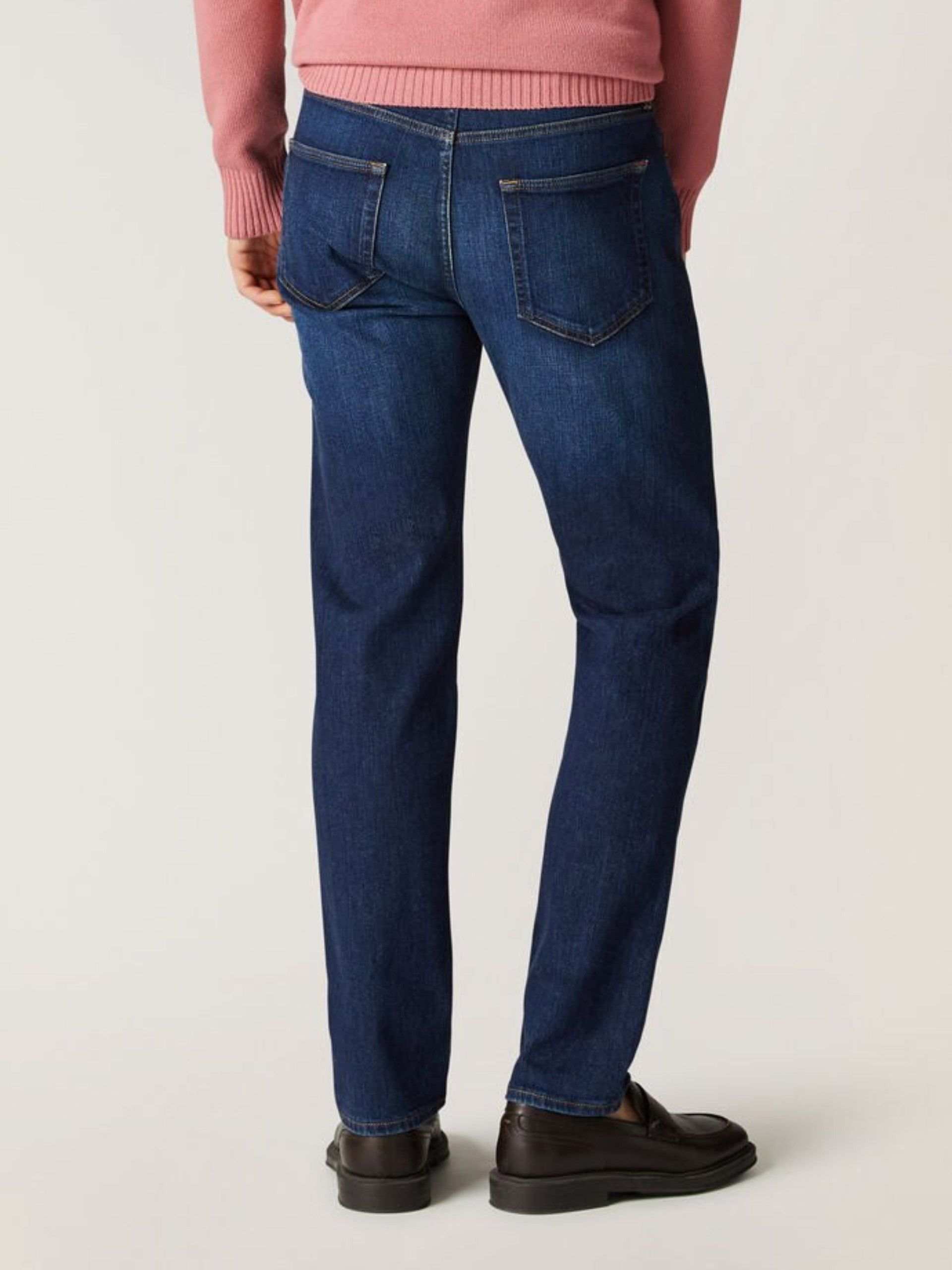 o1w1db10725 FAM2621 Quarona Five-Pocket Pant in Blue