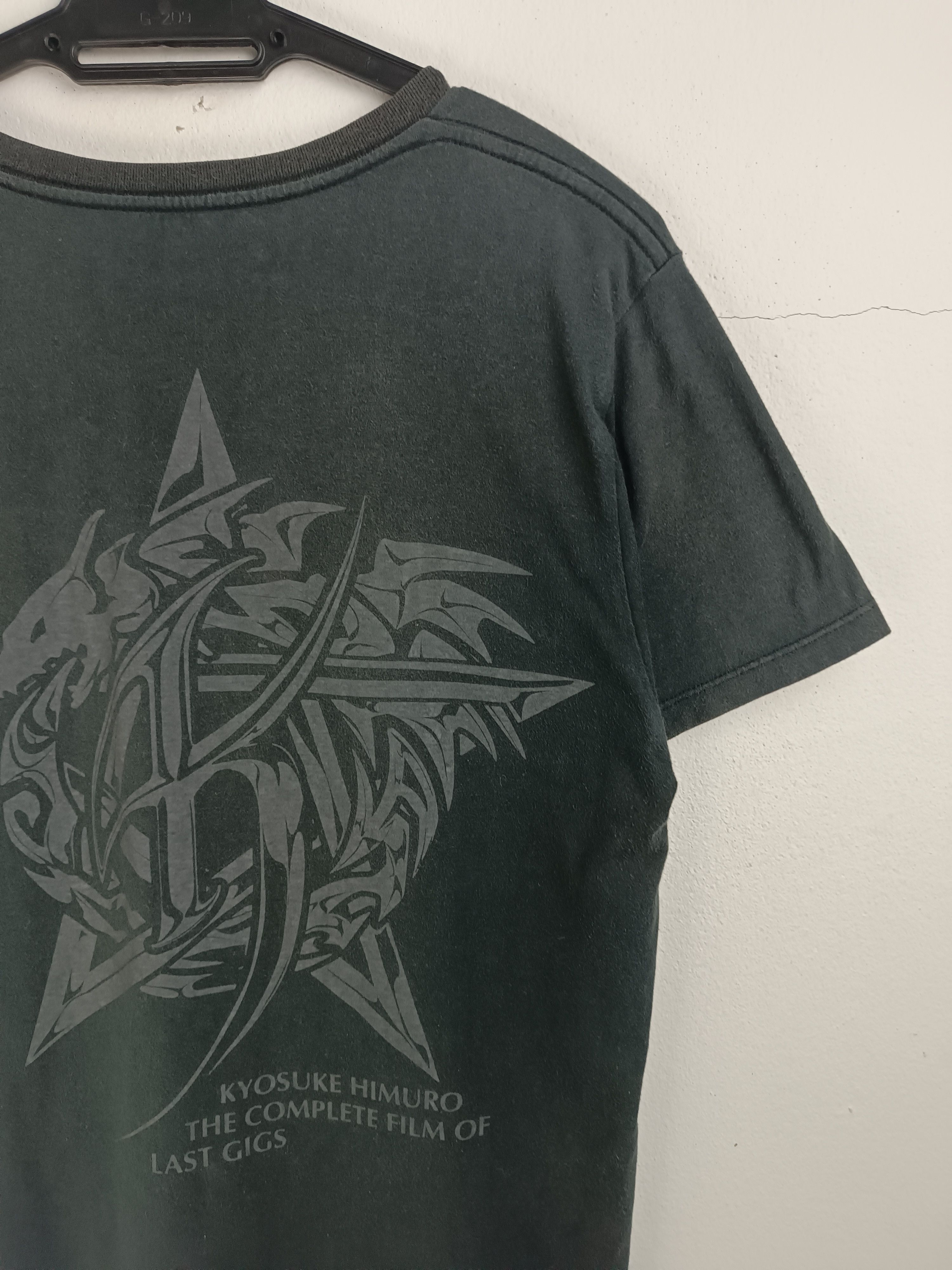 Vintage VINTAGE Y2K KYOSUKE HIMURO LAST GIGS RARE TEE BOØWY GLAY Size US M / EU 48-50 / 2 - 14 Thumbnail