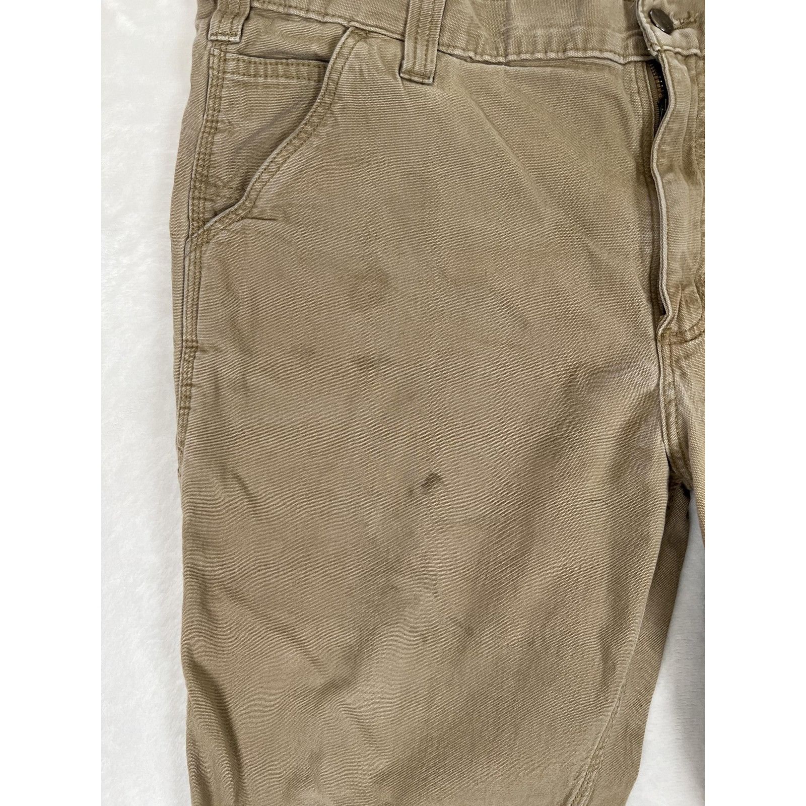Carhartt Carhartt Pants Mens 40x30 Tan Relaxed Fit Workwear Utility H Size US 40 / EU 56 - 3 Thumbnail