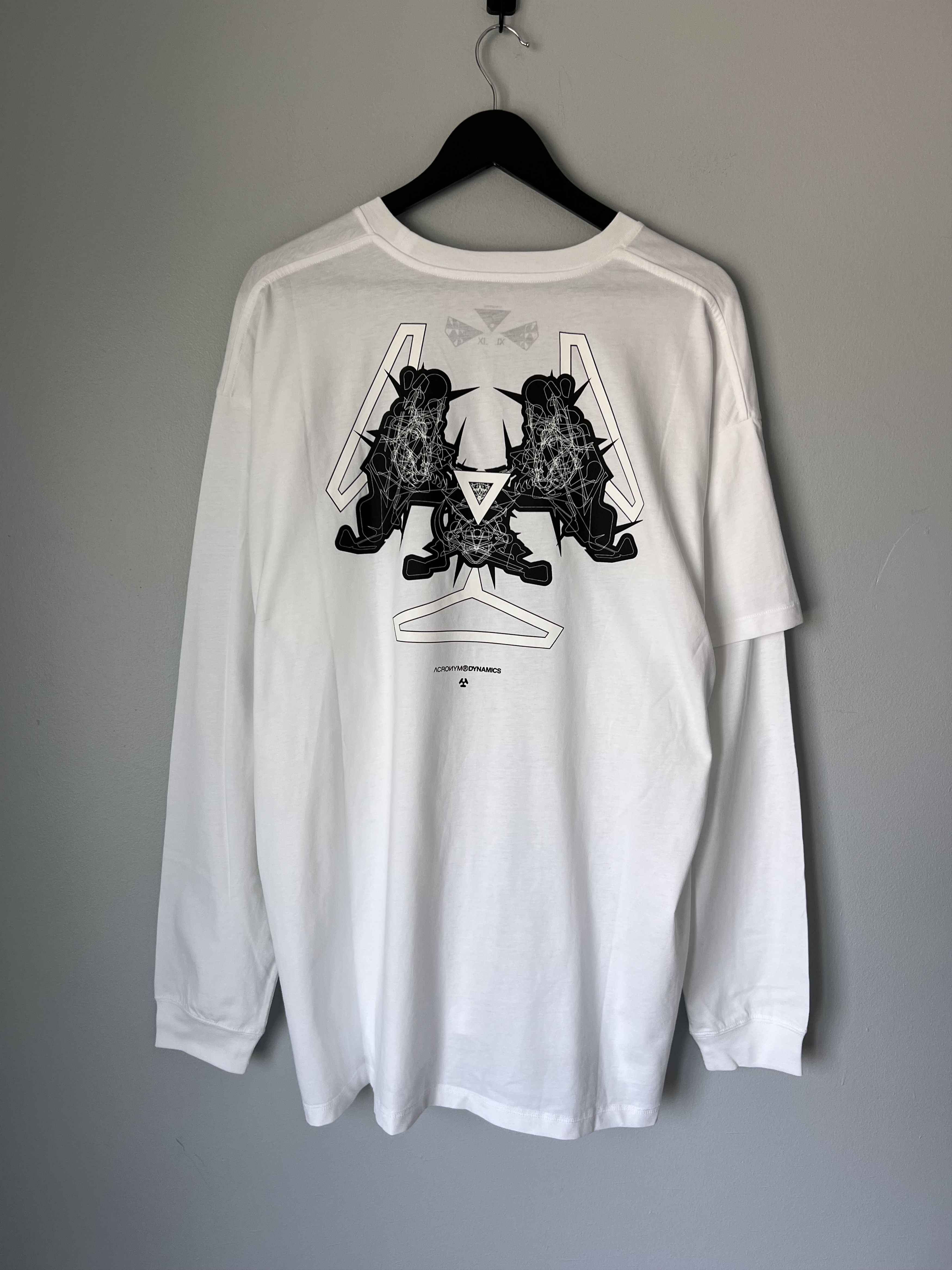 Acronym Acronym S29-PR-A Long Sleeve Tee in White Size US XL / EU 56 / 4 - 1 Thumbnail