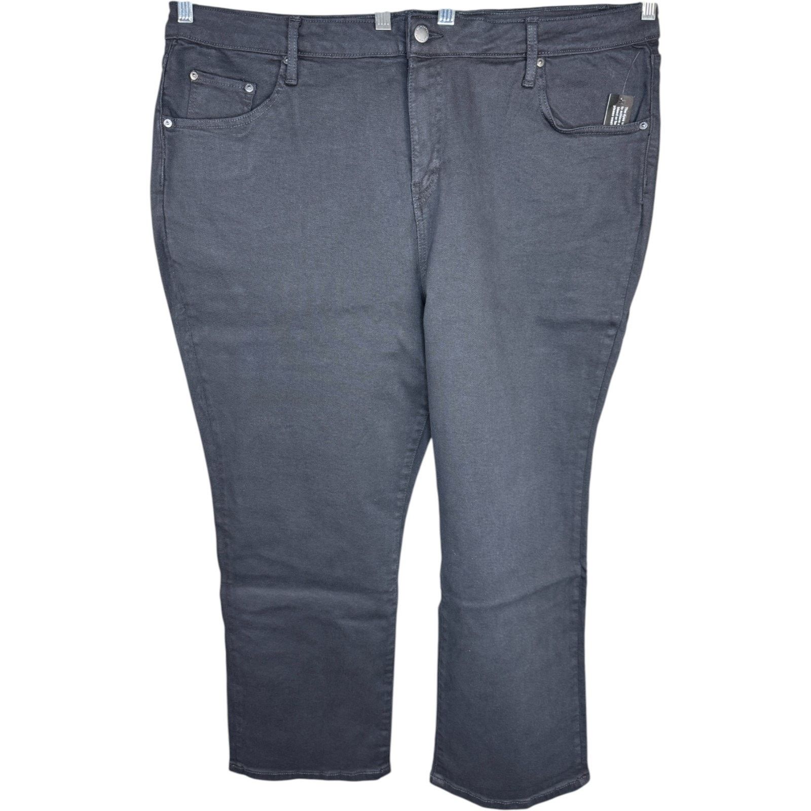 Other ALL WORTHY Black Stretch Jeans P 24W 26W 28W Cotton Blend Size 39" - 1 Thumbnail