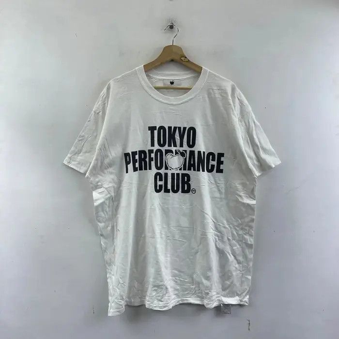 Japanese Brand Vtg 90’ TOKYO PERFORMANCE CLUB Japan Streetwear Tee Size US XL / EU 56 / 4 - 1 Thumbnail