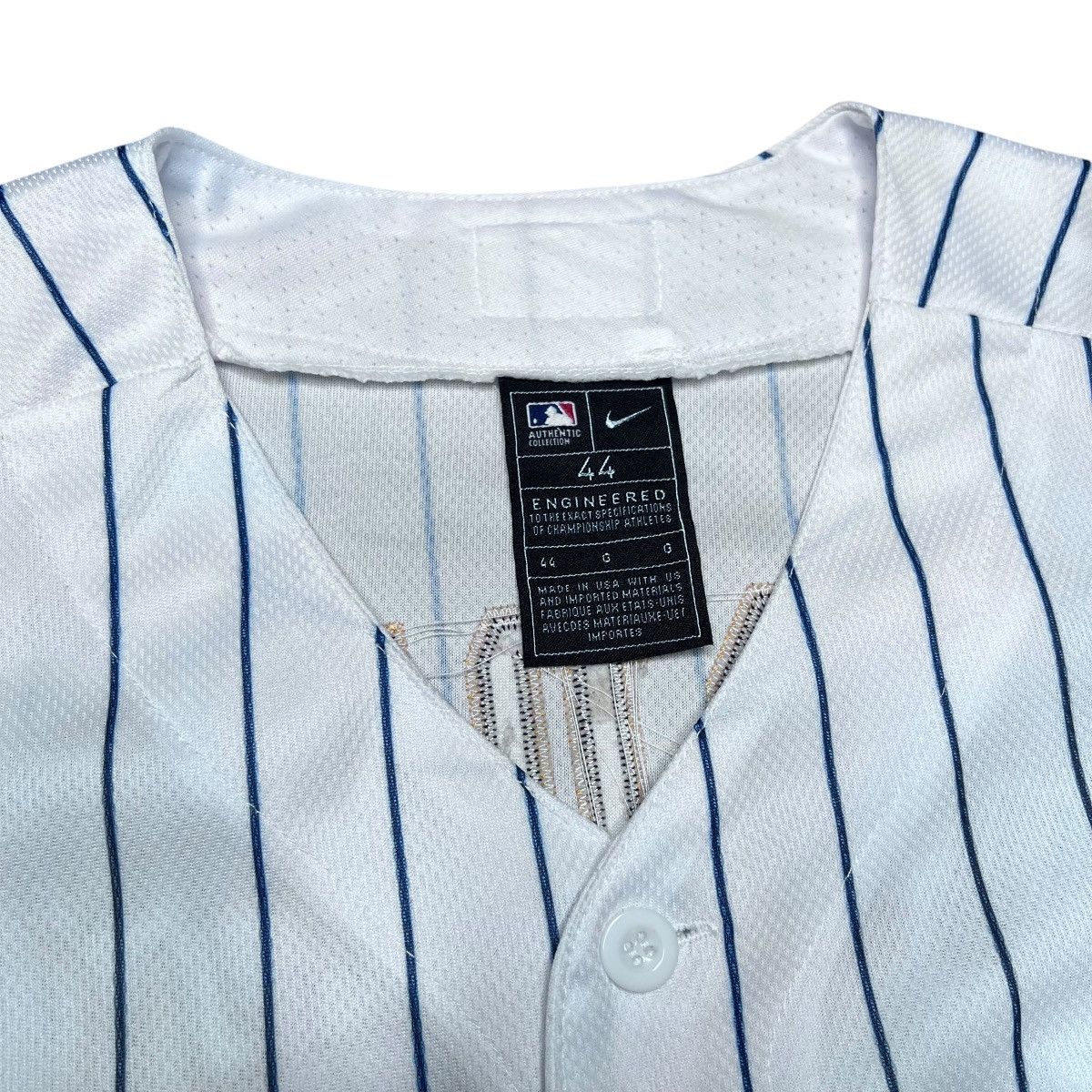 MLB × Nike MLB Milwaukee Brewers Josh Hader 71 Nike Pinstripe Jersey Size US XL / EU 56 / 4 - 3 Thumbnail