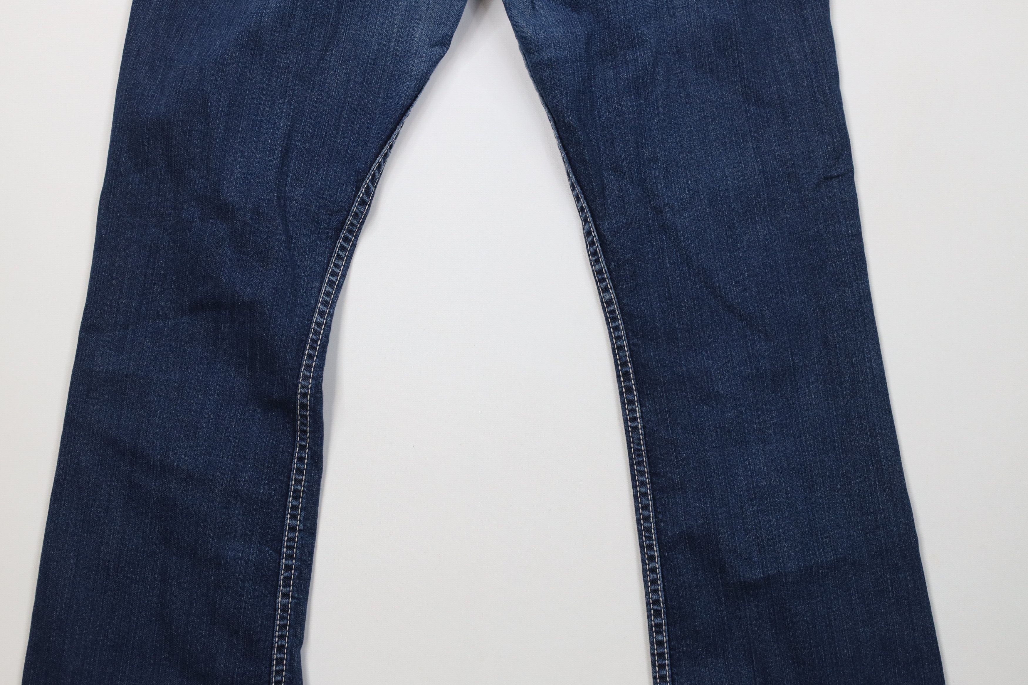 Vintage Buckle BKE Thick Stitch Culture Bootcut Denim Jeans Blue Size 32" / US 10 / IT 46 - 14 Thumbnail