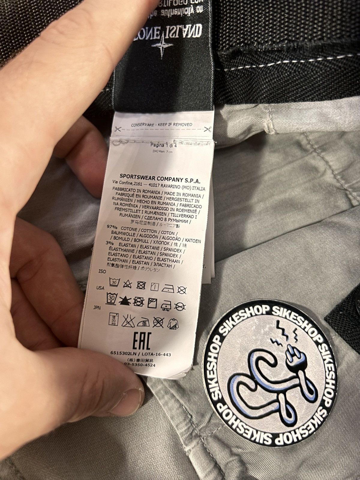 Stone Island Stone Island casual pants Size US 32 / EU 48 - 12 Thumbnail