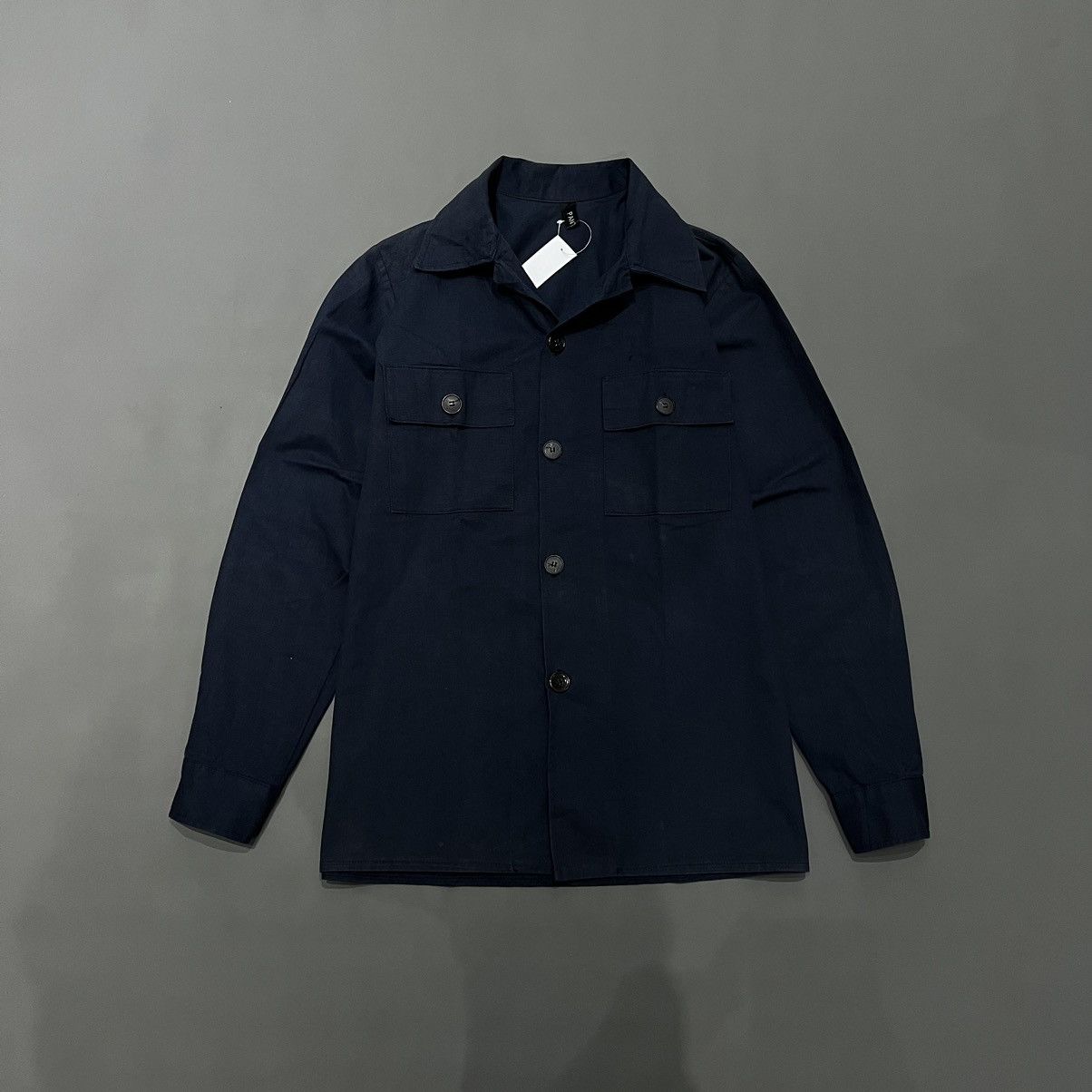 ANDEW × Japanese Brand Vintage Y2k Andew Workwear Overshirt Flannel Lined Size US L / EU 52-54 / 3 - 1 Thumbnail
