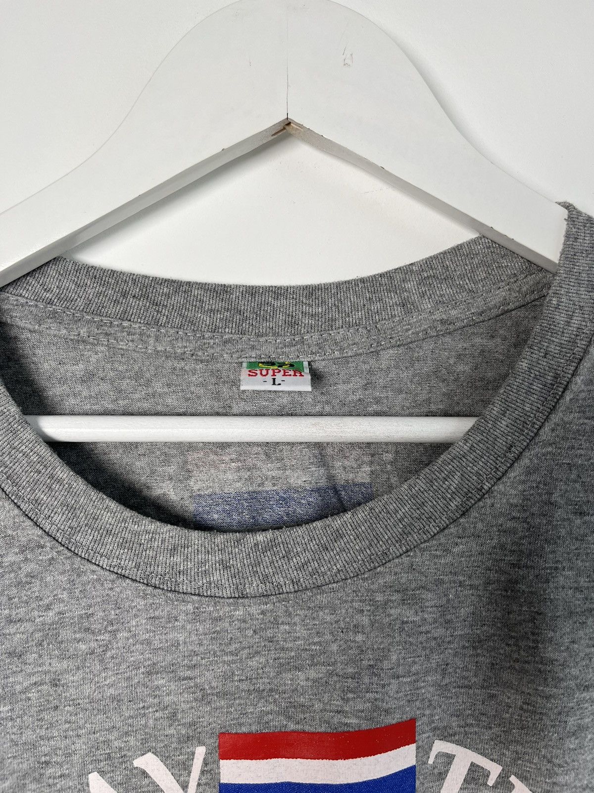Vintage Vintage Muay Thai Thailand Boxing Grey Tee Size US L / EU 52-54 / 3 - 4 Thumbnail