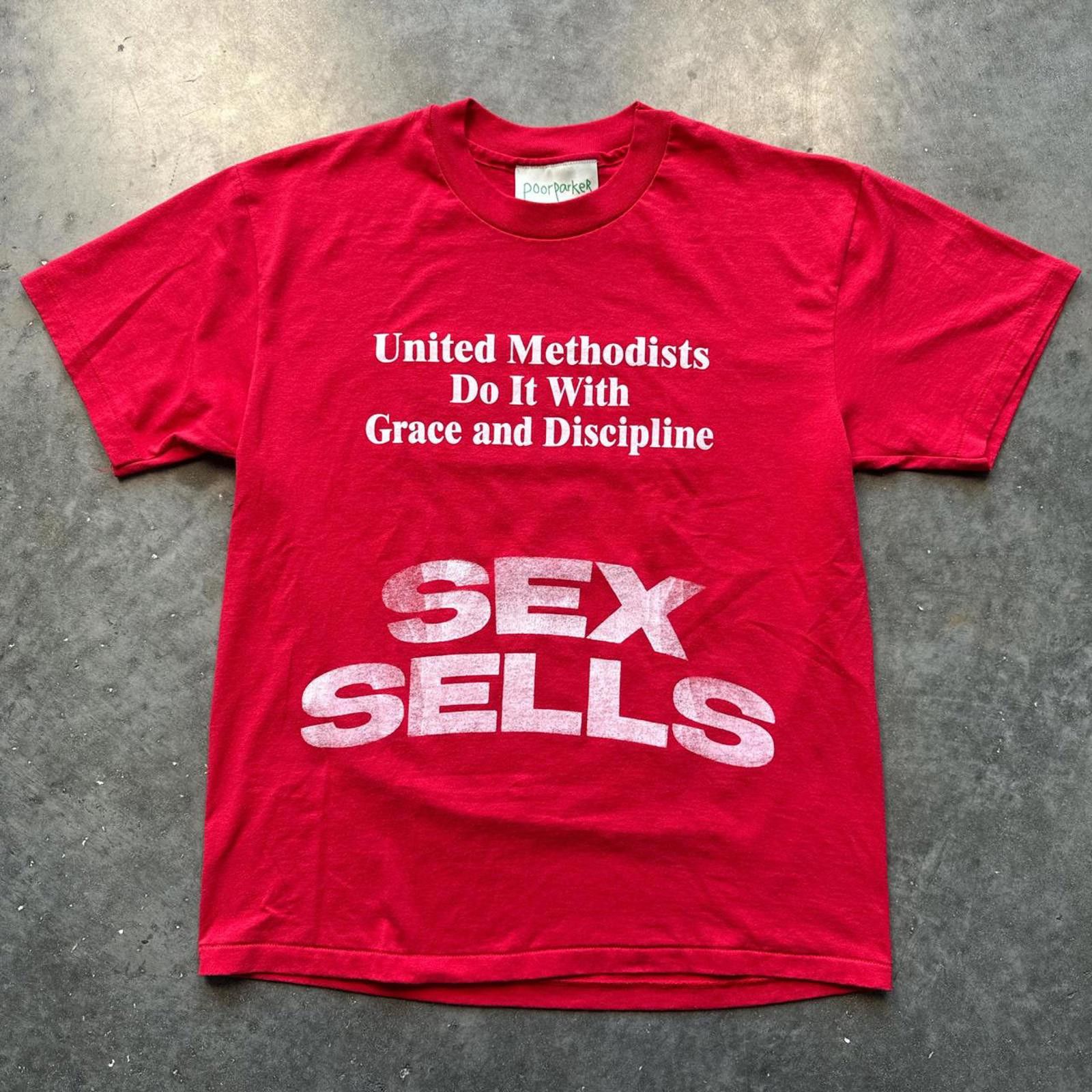 Hanes Poor Parker "Orgasm Donor" Graphic T-Shirt Size US L / EU 52-54 / 3 - 1 Thumbnail