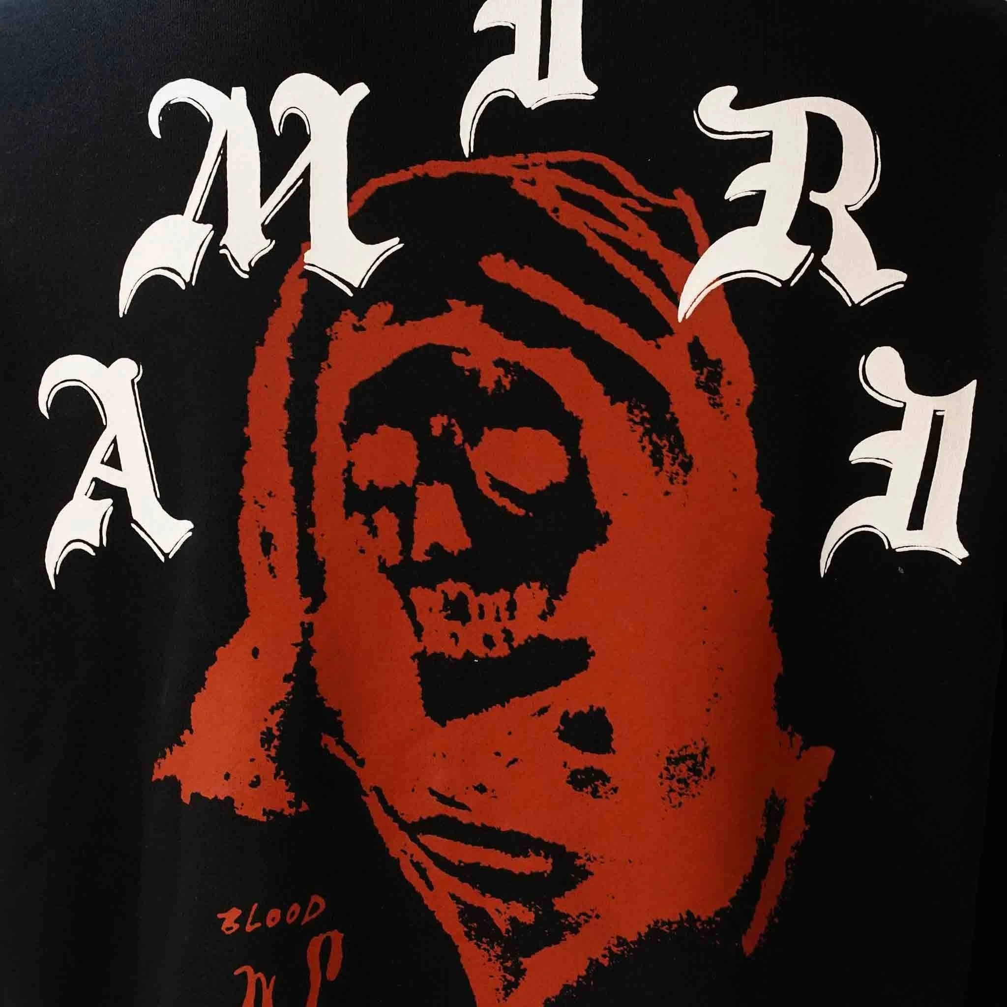 Amiri o1w1db11224 Wes Lang Solar Kings Hoodie in Black Size US XL / EU 56 / 4 - 6 Thumbnail