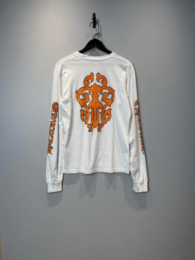 Chrome Hearts Chrome Hearts Long Sleeve Crew Neck T-Shirt Size US M / EU 48-50 / 2 - 2 Thumbnail