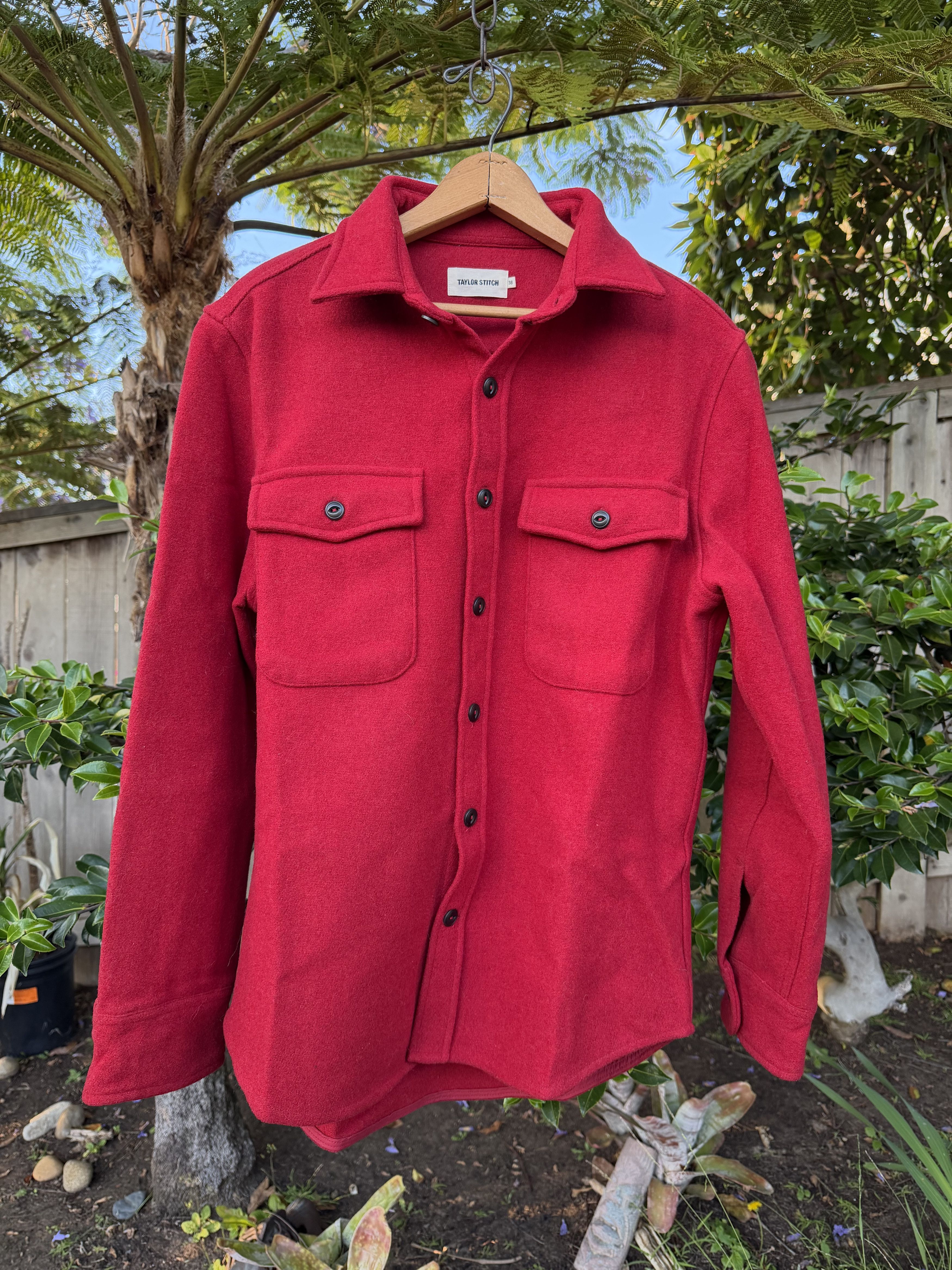 Taylor Stitch Taylor Stitch Maritime Shirt Jacket Clifford Red Wool Small Size US S / EU 44-46 / 1 - 1 Thumbnail