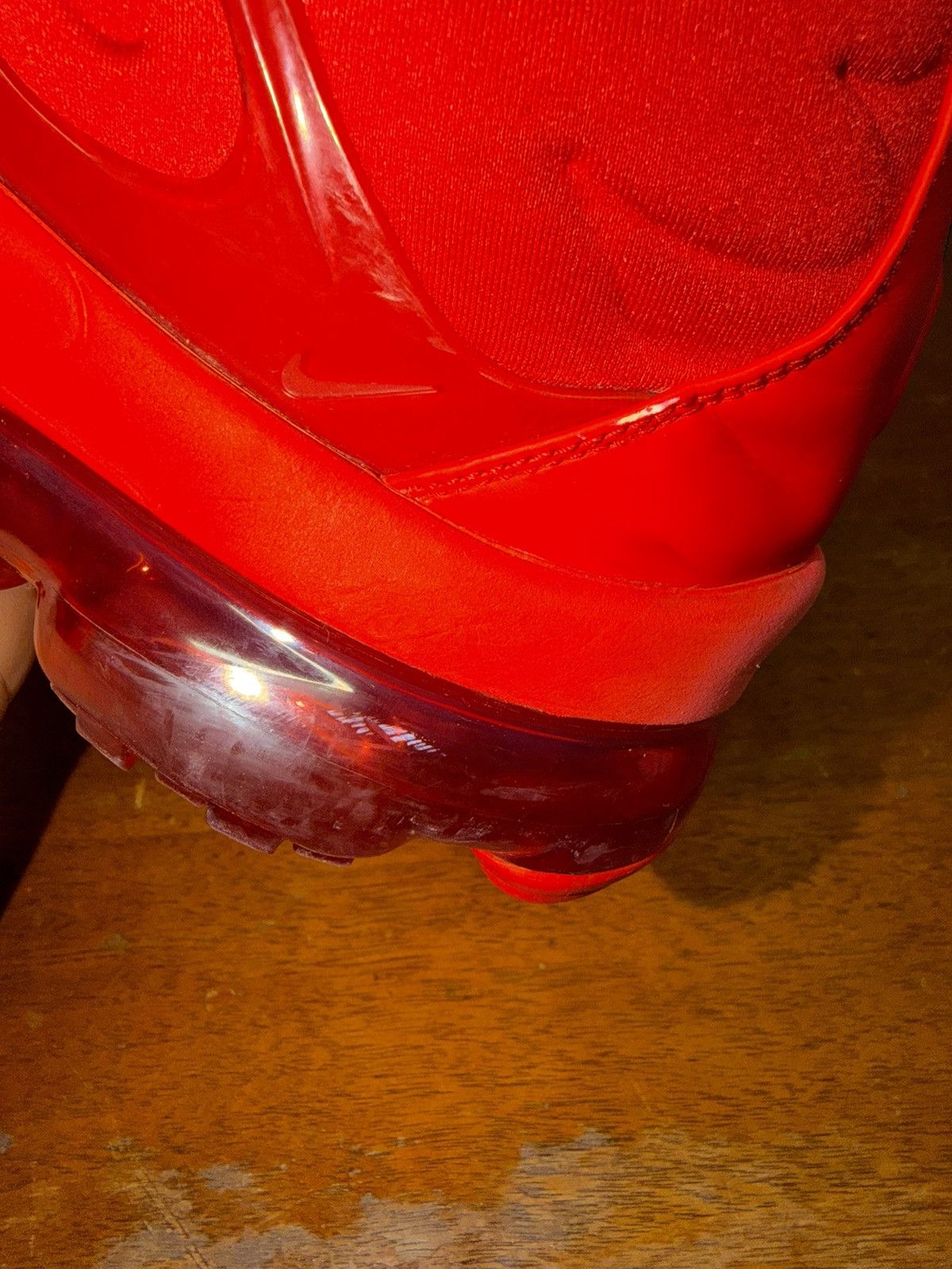 Nike Nike Air VaporMax Plus Triple Red size 14 Size US 14 / EU 47 - 9 Thumbnail