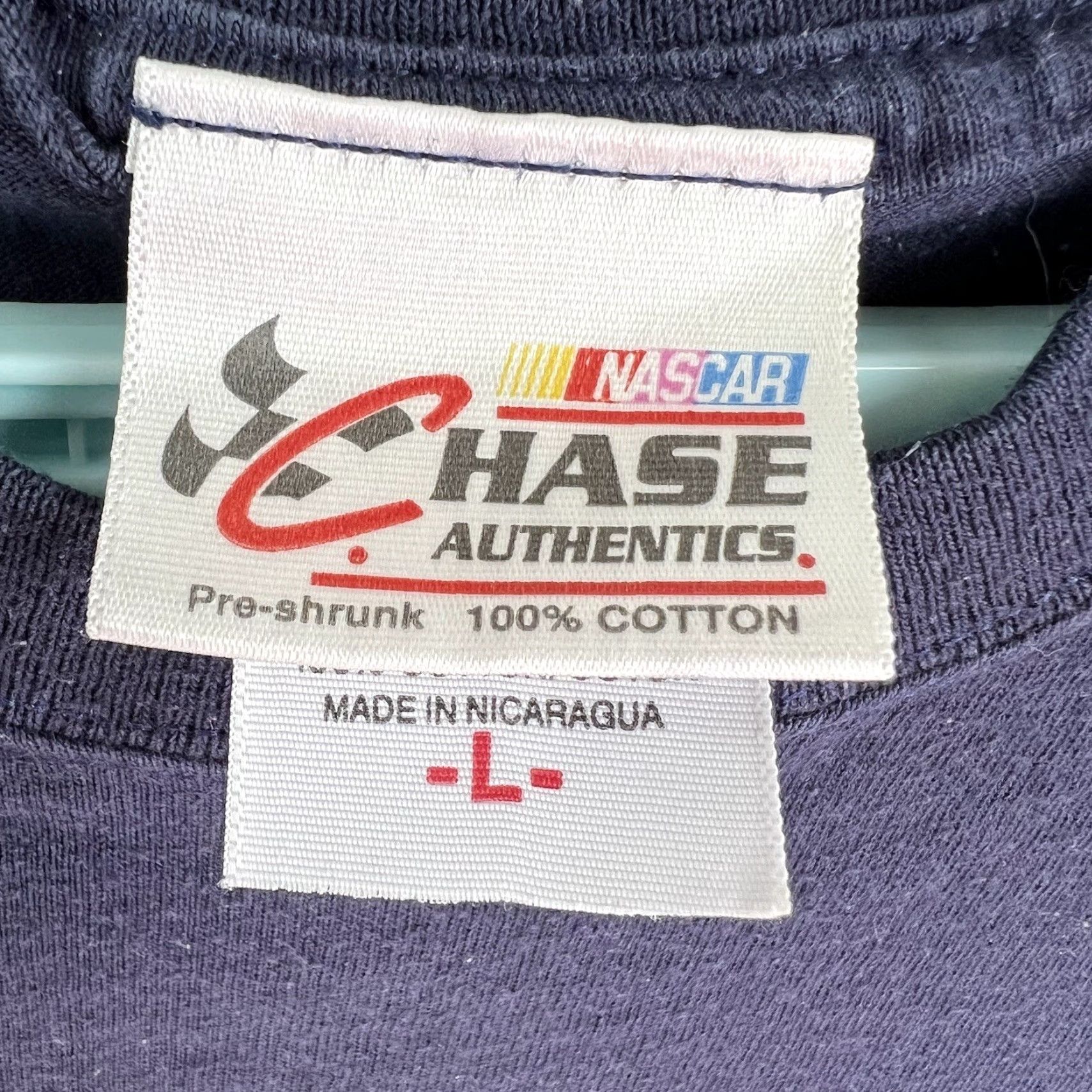 Chase Authentics CHASE Authentics Dale Jr #88 Hendrick Motorsports T Shirt Adult Size L Graphic Blue Racing Mens Size US L / EU 52-54 / 3 - 3 Thumbnail
