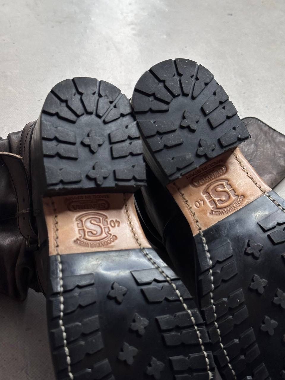 Sendra Sendra Engineer Boots Brown Leather EUR 40 Made in Spain Size US 7 / EU 40 - 6 Thumbnail