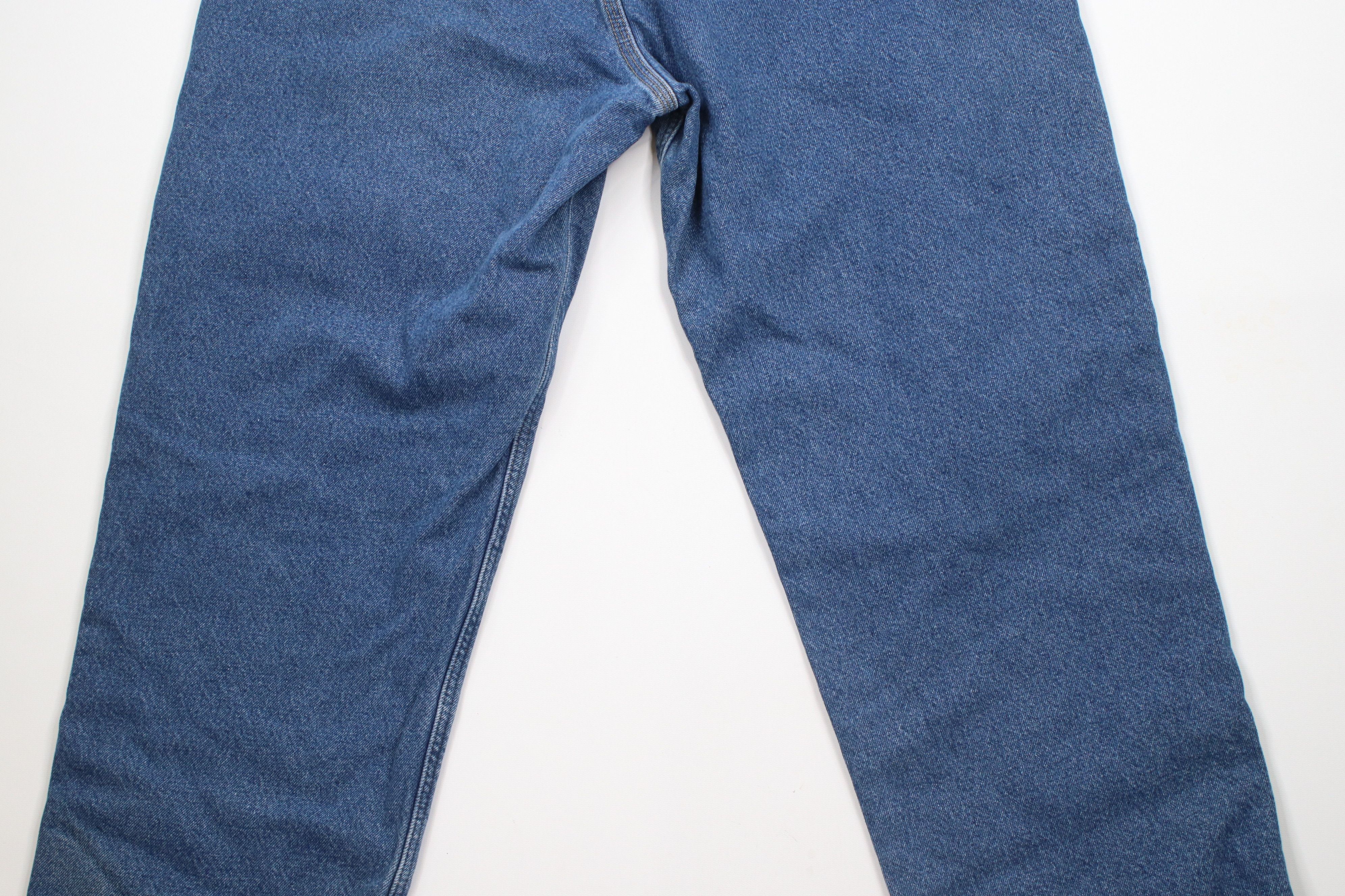 Carhartt × Vintage Vintage Carhartt Heavyweight Flannel Lined Relaxed Fit Jeans Size US 38 / EU 54 - 12 Thumbnail