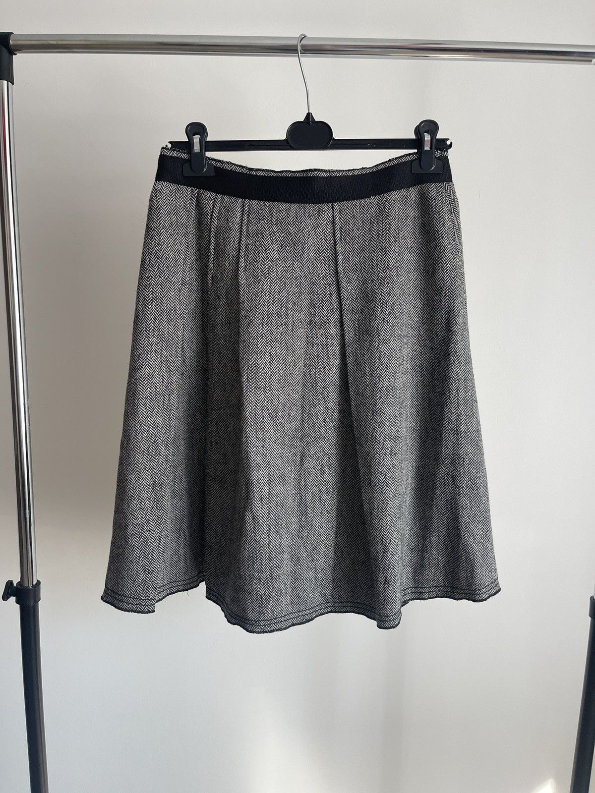 Jean Paul Gaultier × Vintage Jean Paul Berlin skirt woolen Size 28" / US 6 / IT 42 - 5 Thumbnail