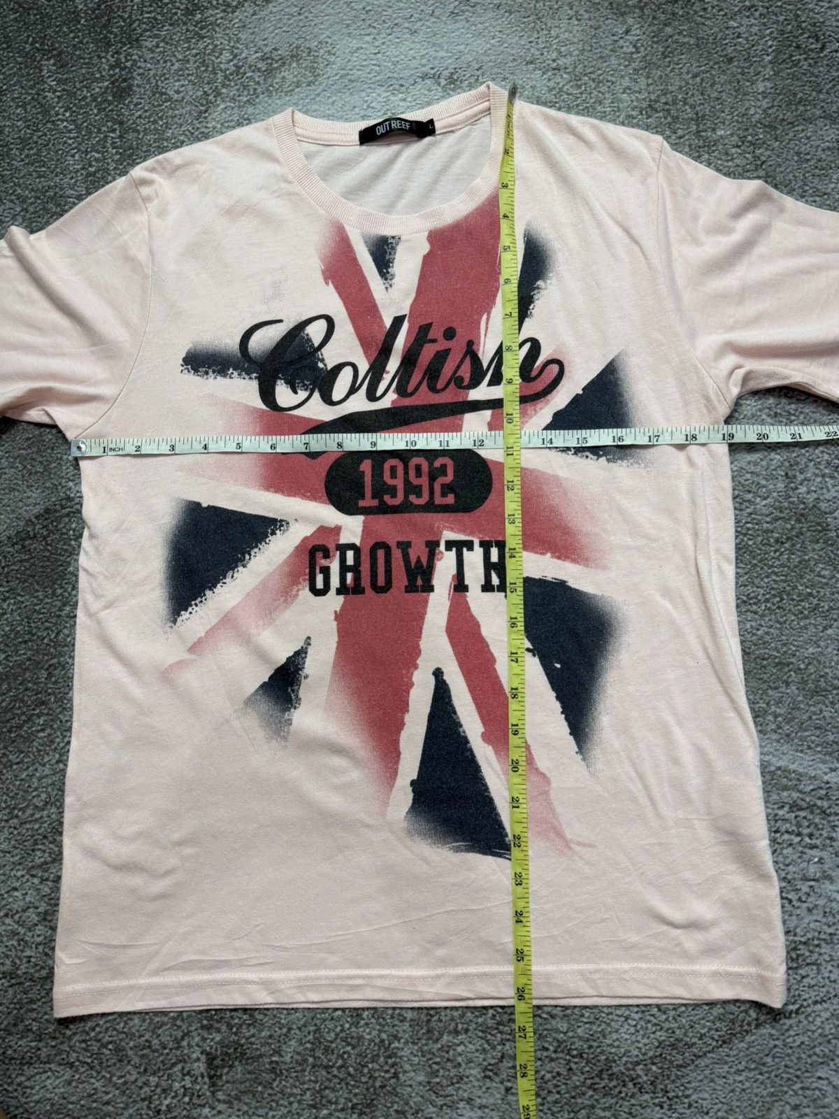 Jean Paul Gaultier OUT REEF BRITANIA FLAG GROWTH 1992 Size US M / EU 48-50 / 2 - 6 Thumbnail