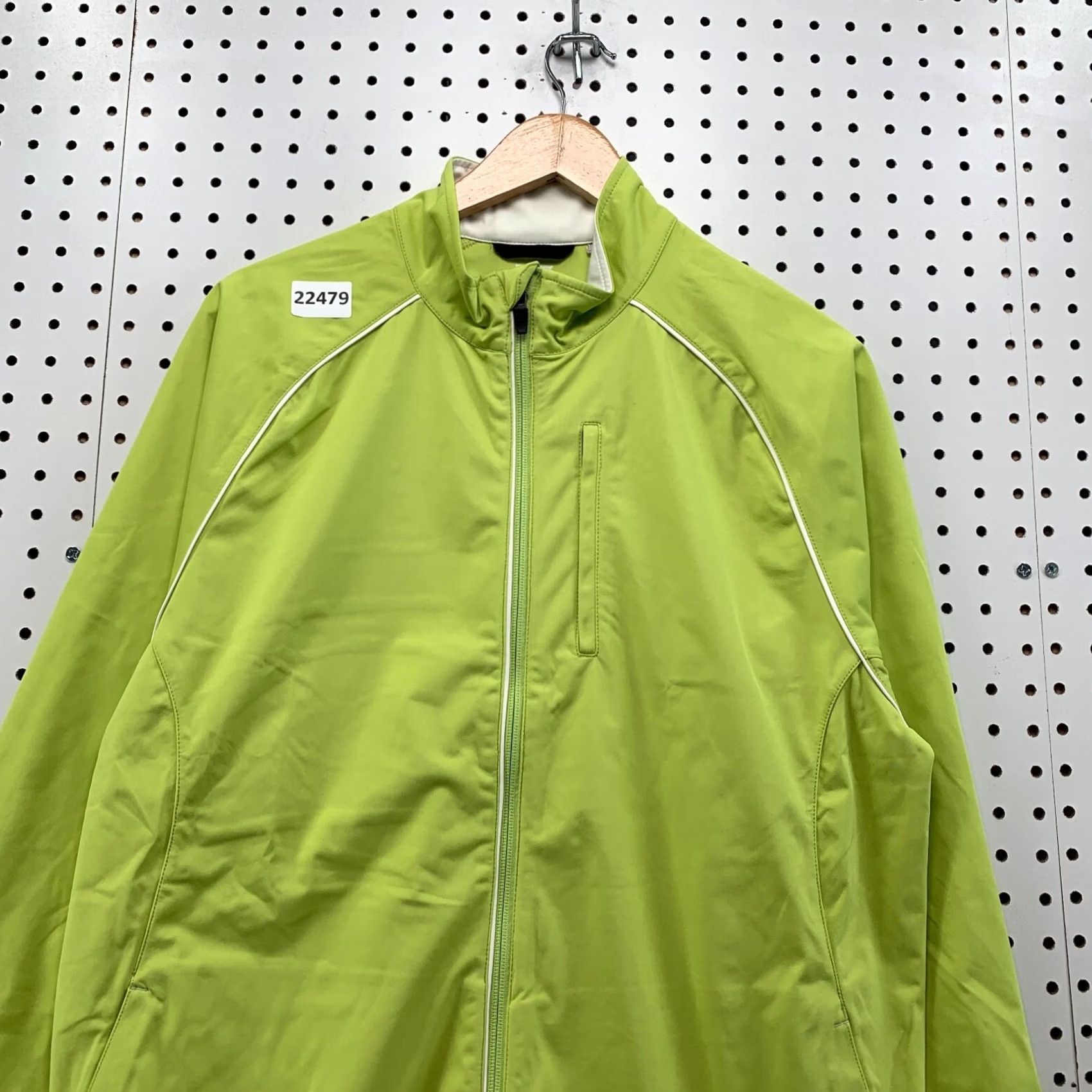 Cutter & Buck Cutter & Buck Windbreaker Jacket Lime Green Men Small Water Wind Resistant Size US S / EU 44-46 / 1 - 2 Thumbnail