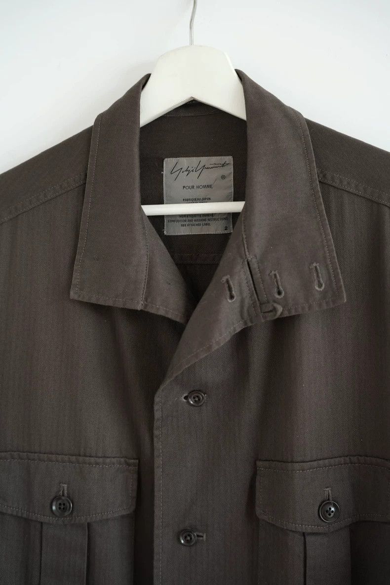 Yohji Yamamoto yohji yamamoto17. Dead Wood Brown Belt Coat 2503-Nextarrow Size US M / EU 48-50 / 2 - 3 Thumbnail