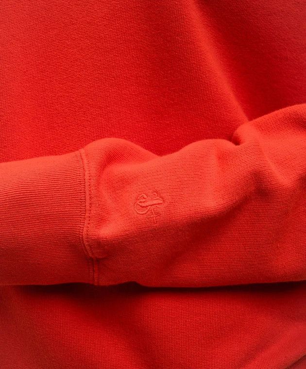 Jil Sander o1loc1c0426 Sweatshirt in Orange Size L / US 10 / IT 46 - 5 Thumbnail