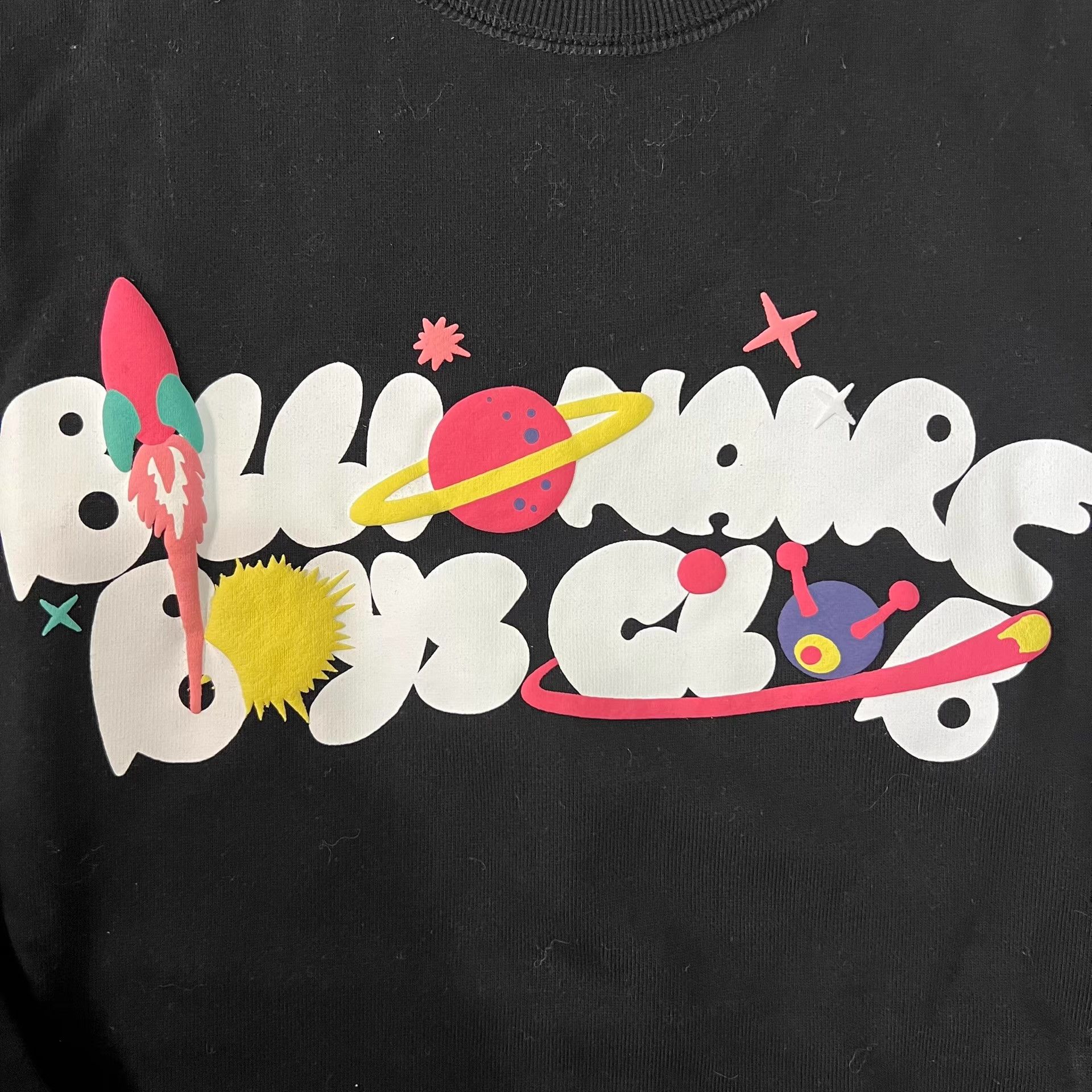 Billionaire Boys Club BBC Sky Space Planet Foam Print Crew Neck Sweatshirt Q7 Size US L / EU 52-54 / 3 - 3 Thumbnail