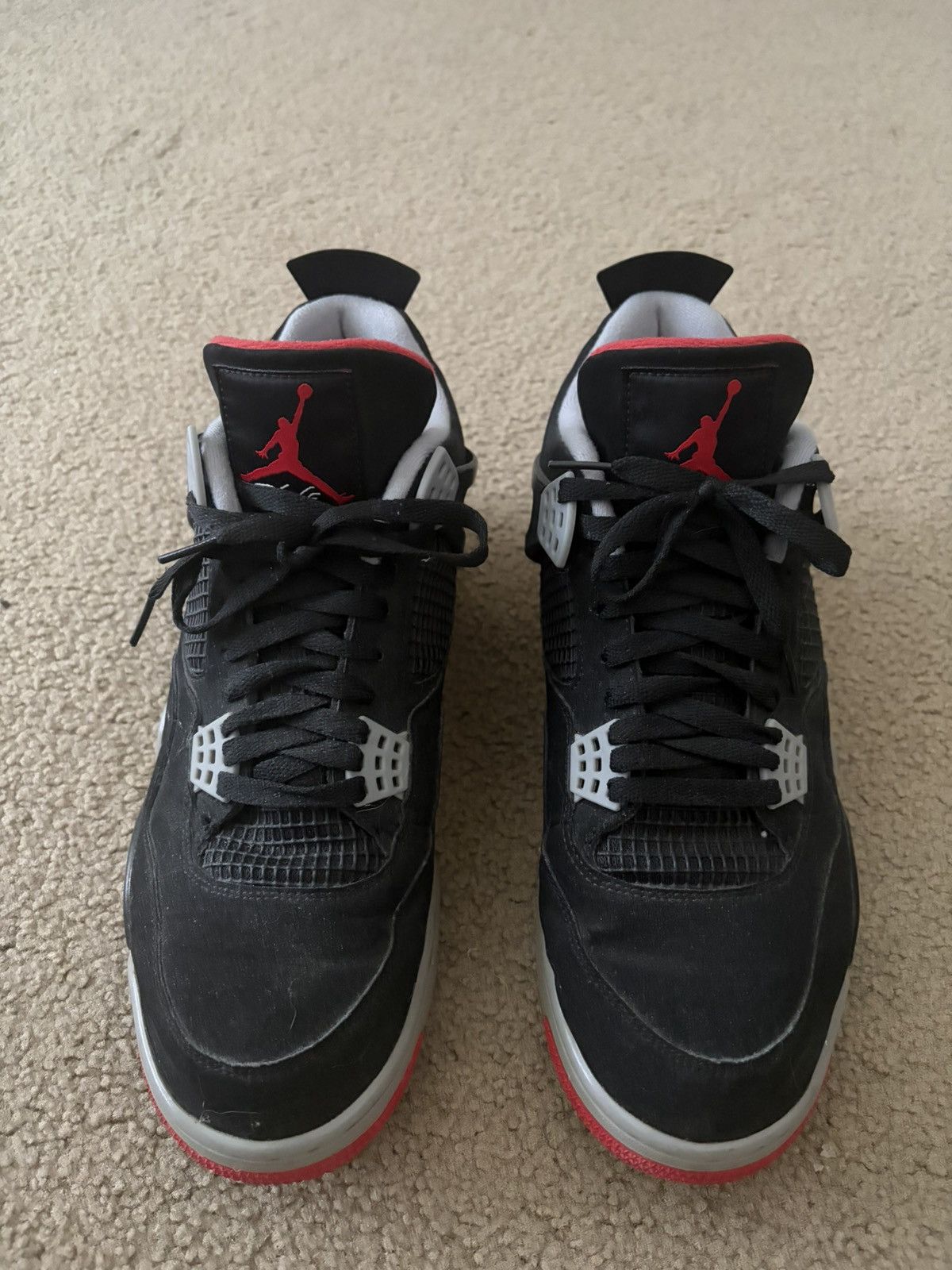 Jordan Brand jordan 4 bred Size US 12 / EU 45 - 2 Thumbnail