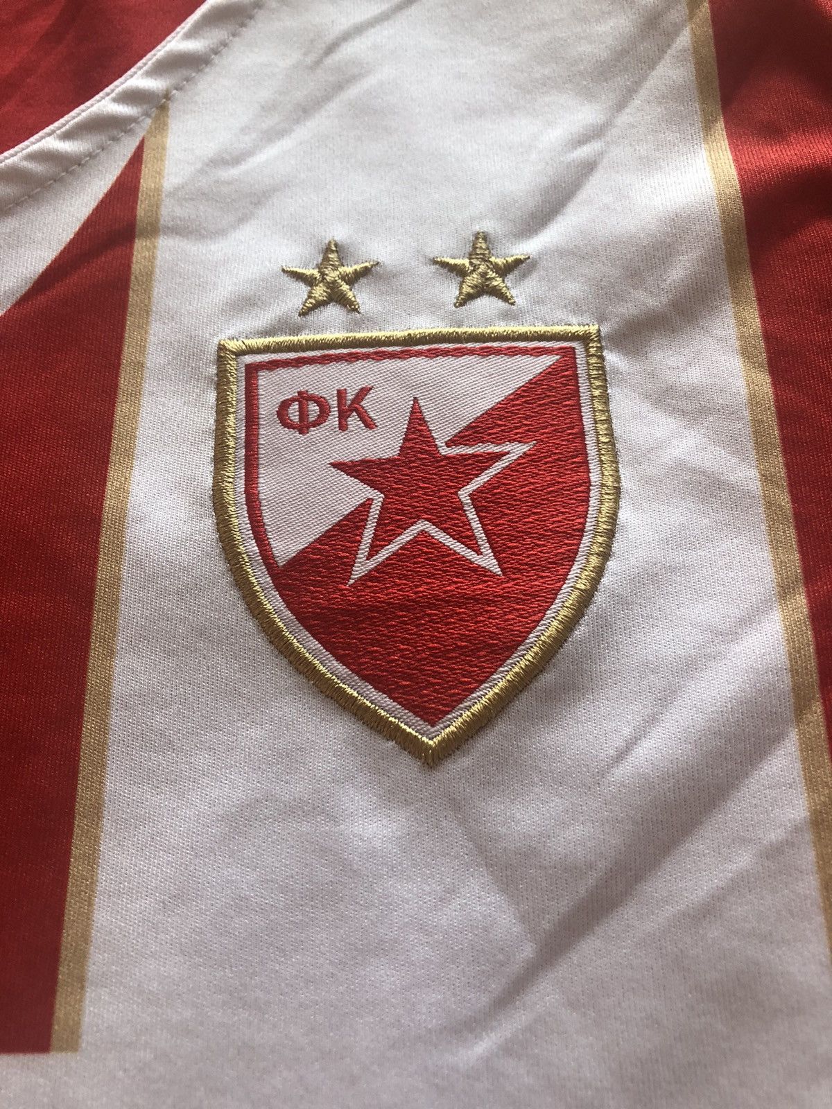 Vintage RARE CRVENA ZVEZDA BELGRADE VINTAGE SOCCER FOOTBALL JERSEY Size US M / EU 48-50 / 2 - 3 Thumbnail