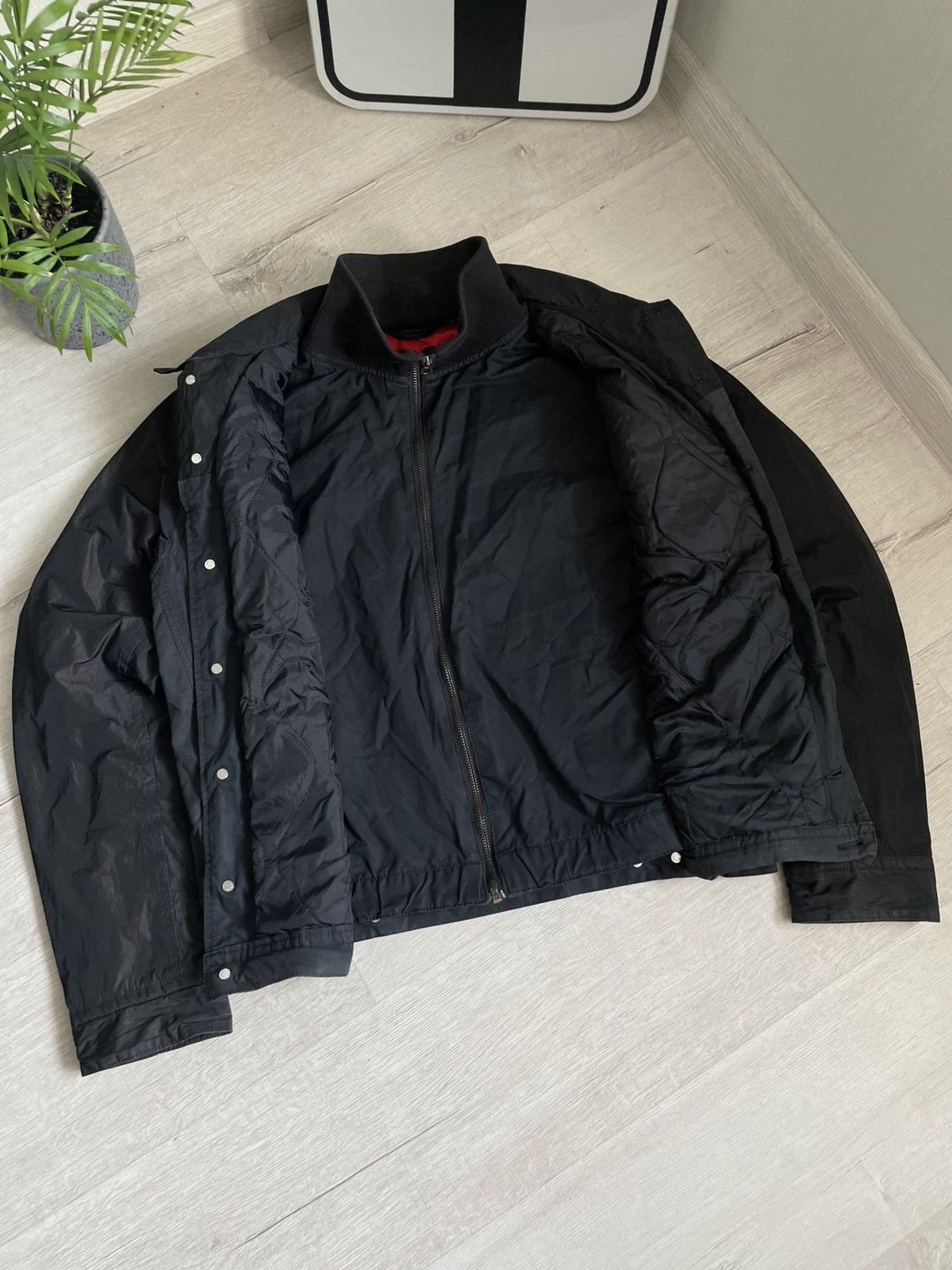 Vintage Diesel Industry Jacket Nylon Y2k Cyber Streetwear