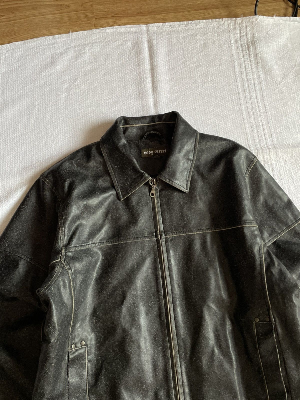 Isamu Katayama Backlash Vintage Leather Jacket Size US L / EU 52-54 / 3 - 2 Thumbnail