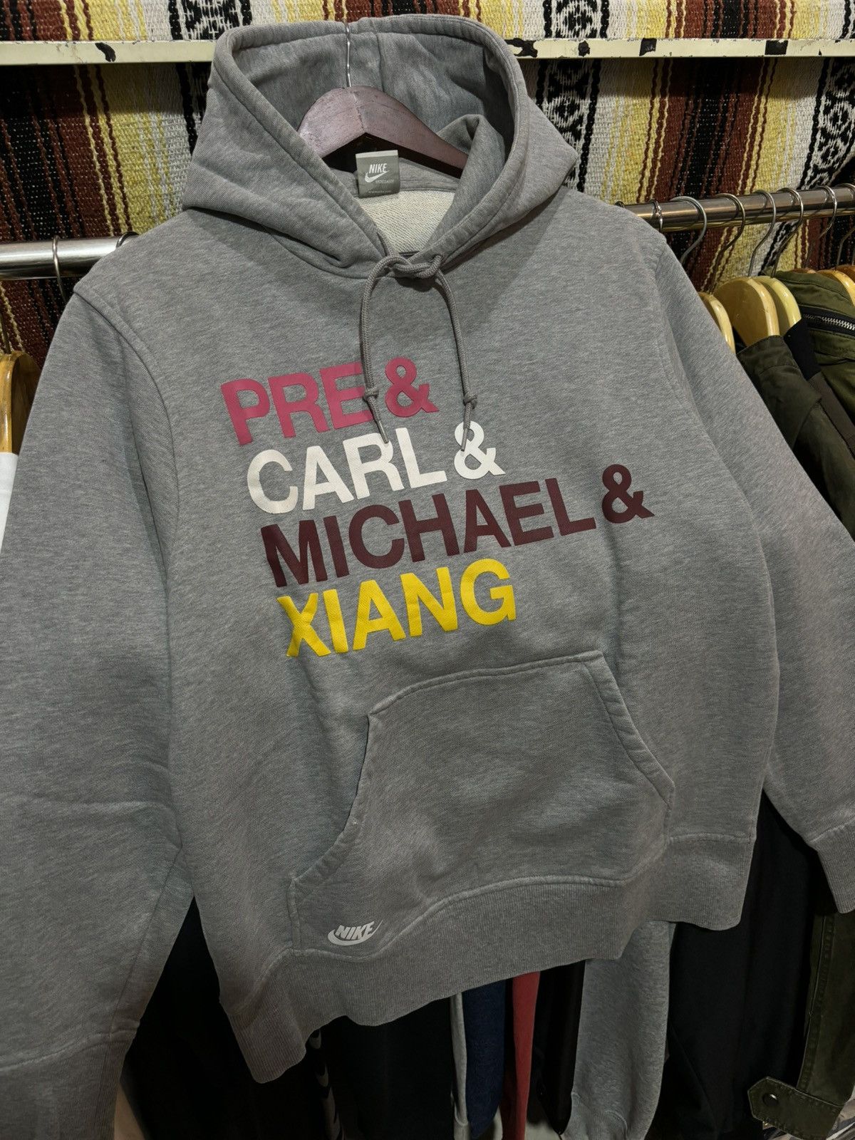 Nike × Vintage Nike hoodie Pre & Carl & Michael & Xiang Size US L / EU 52-54 / 3 - 2 Thumbnail