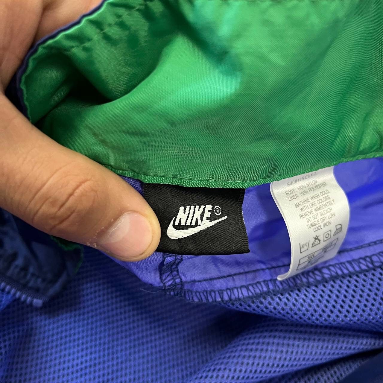 Nike Vintage 80s Womens Nike Nylon Track Top Jacket Size M Size M / US 6-8 / IT 42-44 - 10 Thumbnail