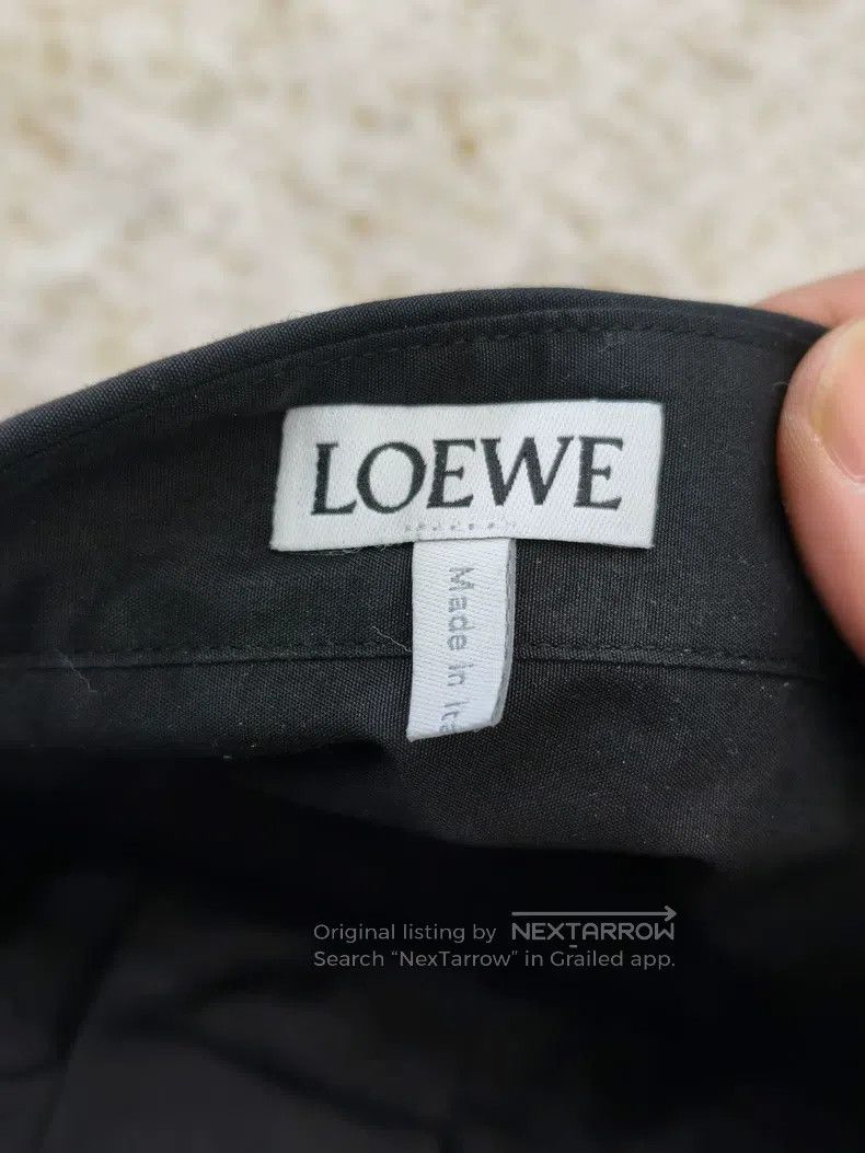 Loewe Loewe size 37 Anagram black long sleeve shirt Size US XXS / EU 40 - 4 Thumbnail