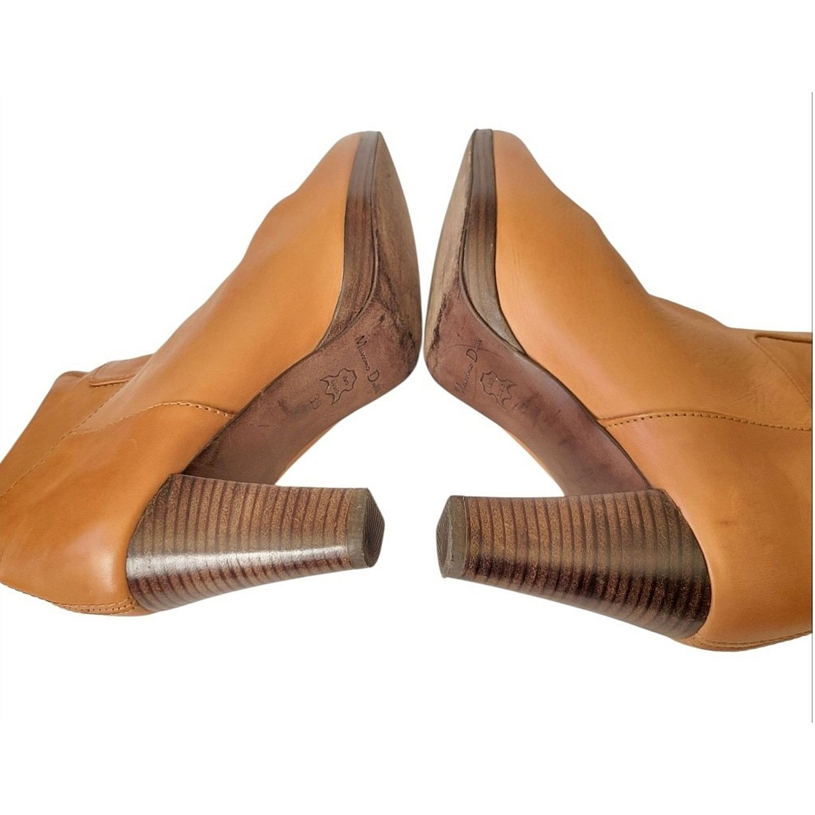 Massimo Dutti Massimo Dutti Knee High Leather Women Boots Brown Size US 9 Size US 9 / IT 39 - 6 Thumbnail
