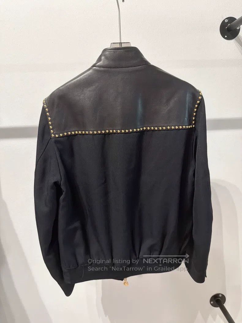 Versace Versace Men's leather jacket Size US S / EU 44-46 / 1 - 3 Thumbnail