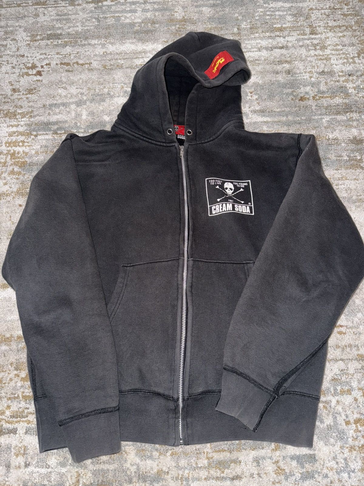 Japanese Brand Vintage y2k Cream Soda Zip Up Size US M / EU 48-50 / 2 - 1 Thumbnail