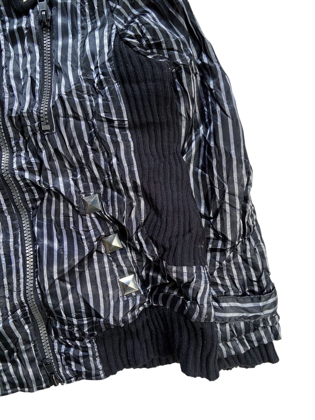 Japanese Brand JAPANESE PUNK DIG DEEP STRIPED JACKET Size US S / EU 44-46 / 1 - 7 Thumbnail