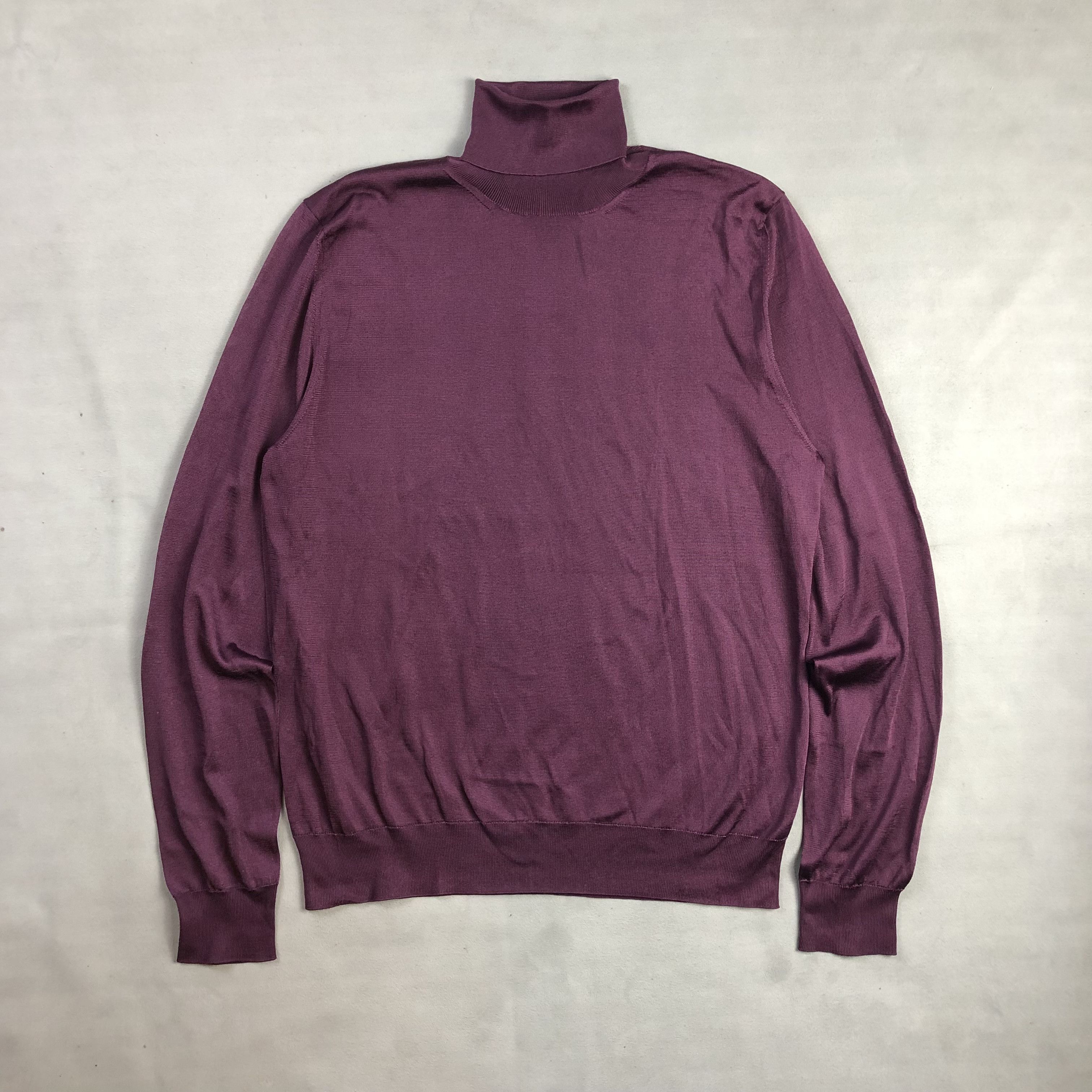 Hermes Hermes Silk Turtle Neck Sweater Size US L / EU 52-54 / 3 - 2 Thumbnail
