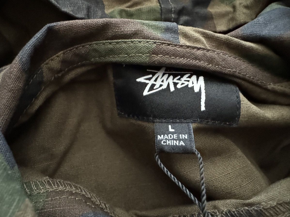 Stussy Stussy - Camo Ripstop Pullover hoodie Size US L / EU 52-54 / 3 - 3 Thumbnail