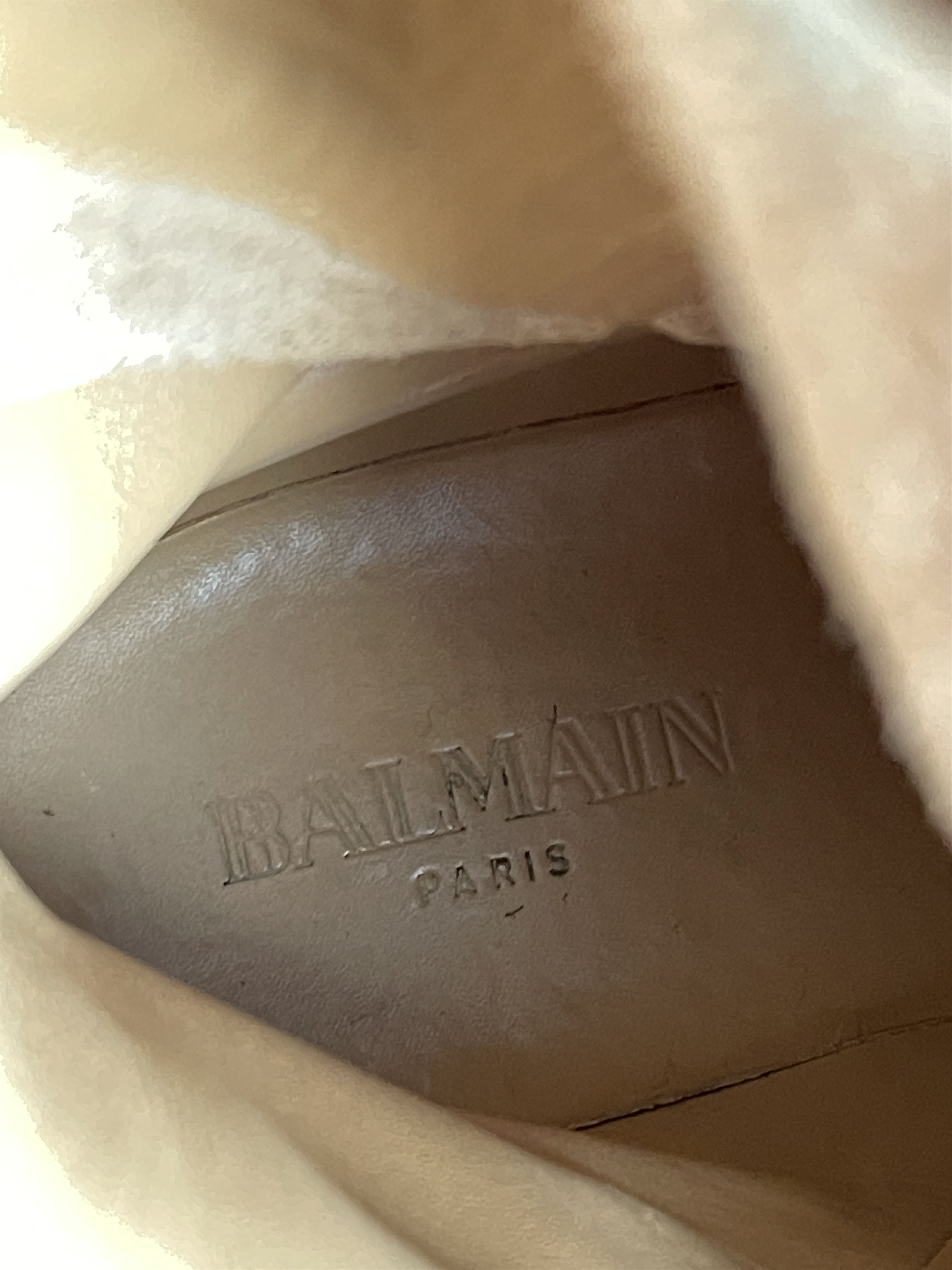 Balmain Balmain FW11 Christophe Decarnin Combat Crepe Boots RARE Size US 9 / EU 42 - 9 Thumbnail