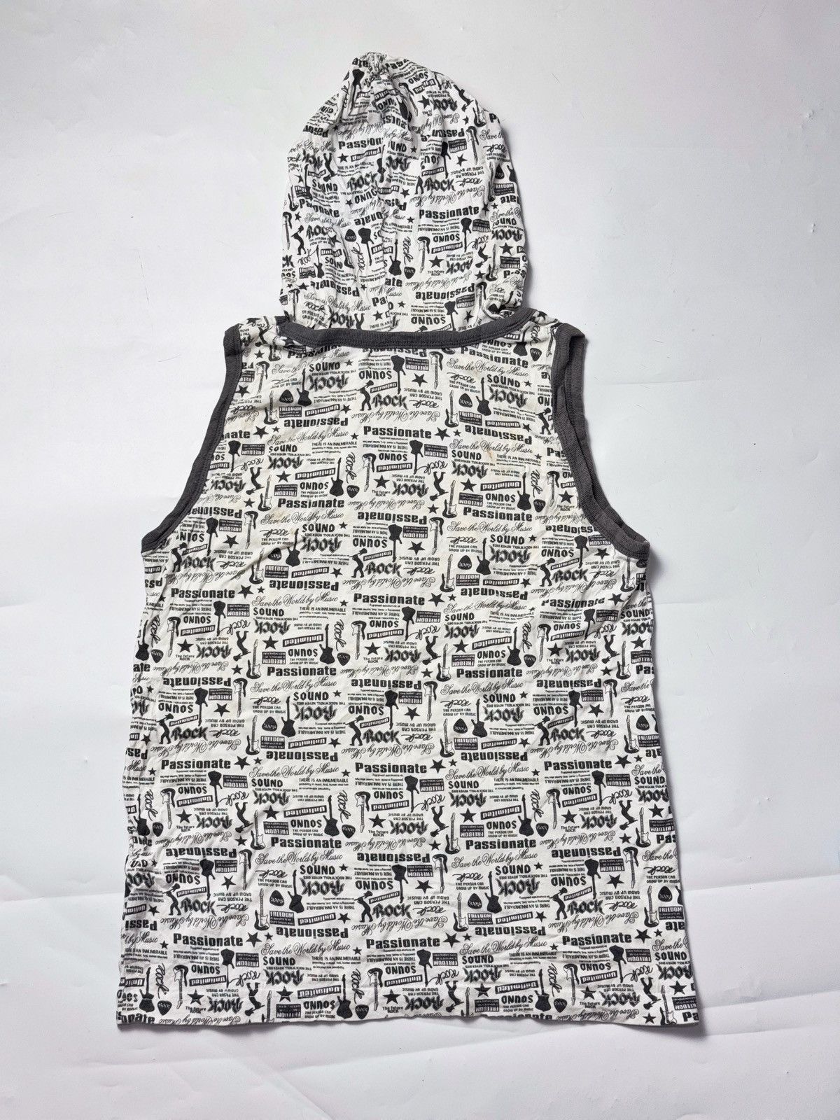 Hysteric Glamour × If Six Was Nine × Japanese Brand Japanese Tanktop Hoodie Sound Rock Ifsix Hys style Size US S / EU 44-46 / 1 - 2 Thumbnail