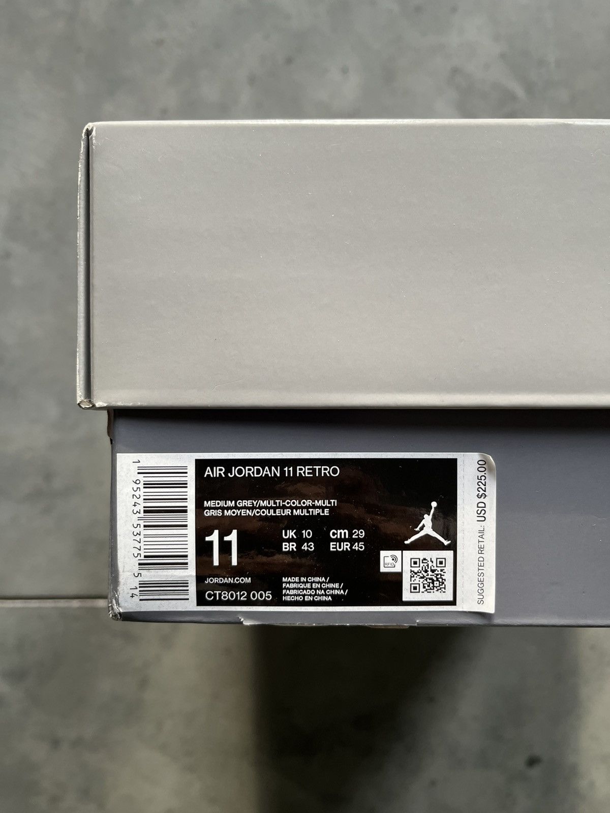 Jordan Brand Size 11 - Jordan 11 “Cool Grey” - 2021 Size US 11 / EU 44 - 3 Thumbnail