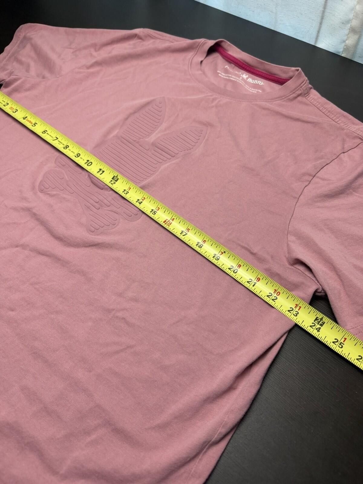 Psycho Bunny Psycho Bunny Men’s Size 8 Pink Pima Cotton Graphic T Shirt Size US M / EU 48-50 / 2 - 7 Thumbnail