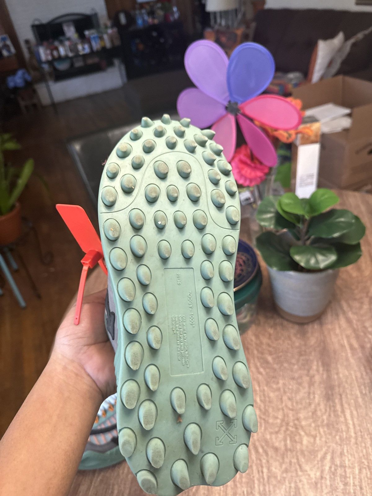 Off-White Off White Odsy 100 “Mint” Size US 9 / EU 42 - 2 Thumbnail