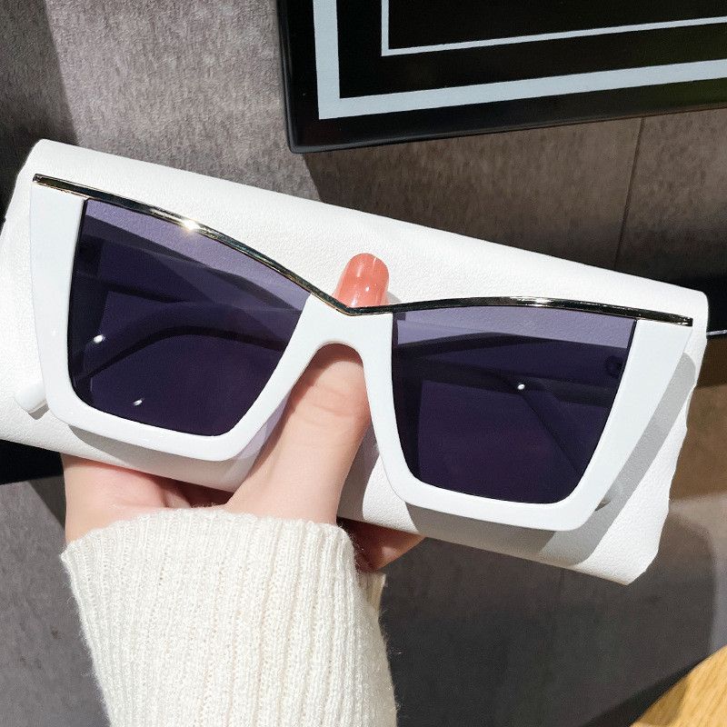 Electric Visual Hip-hop Street ins style custom avant-garde sunglasses Size ONE SIZE - 6 Thumbnail