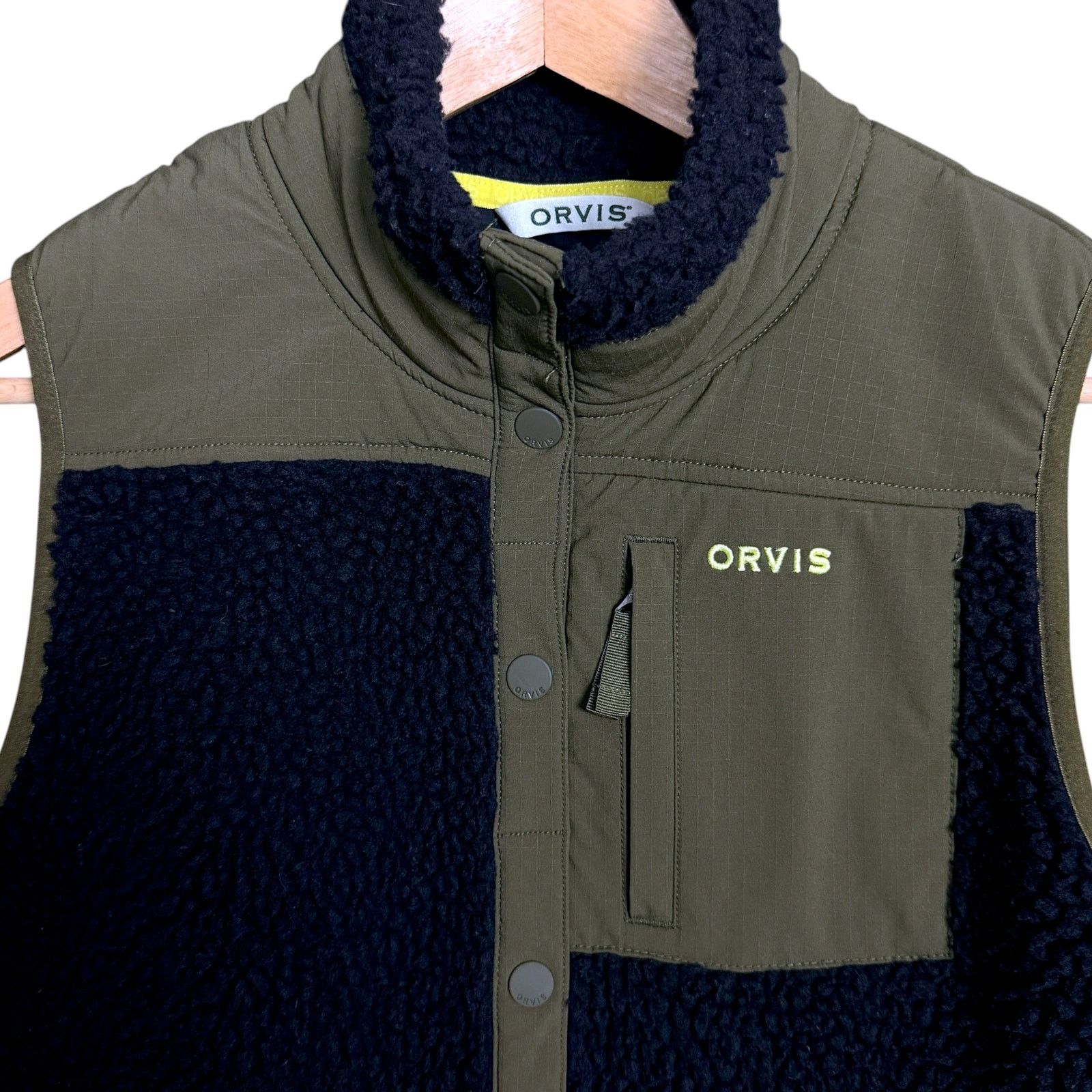 Orvis Orvis Mad River Snap Vest Green Blue Sherpa $100 Retail Size S / US 4 / IT 40 - 3 Thumbnail