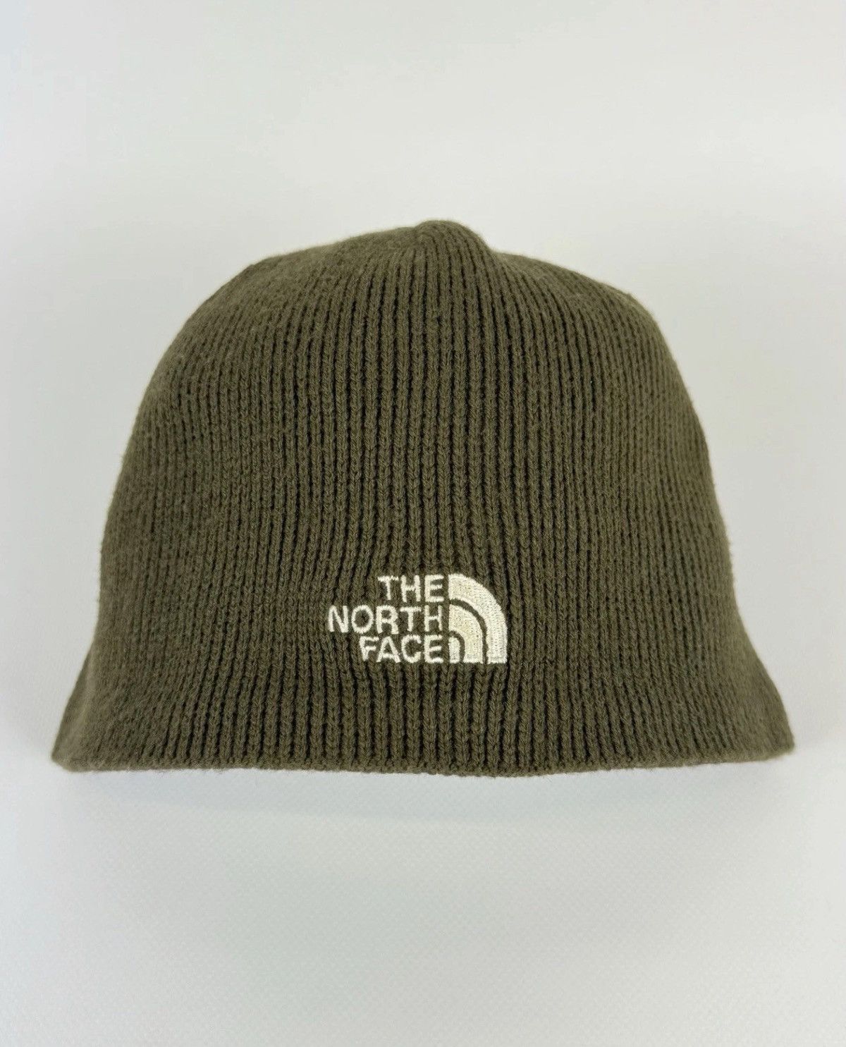 The North Face The North Face Knit Beanie Hat One Size Fleece Inner Khaki Size ONE SIZE - 3 Thumbnail